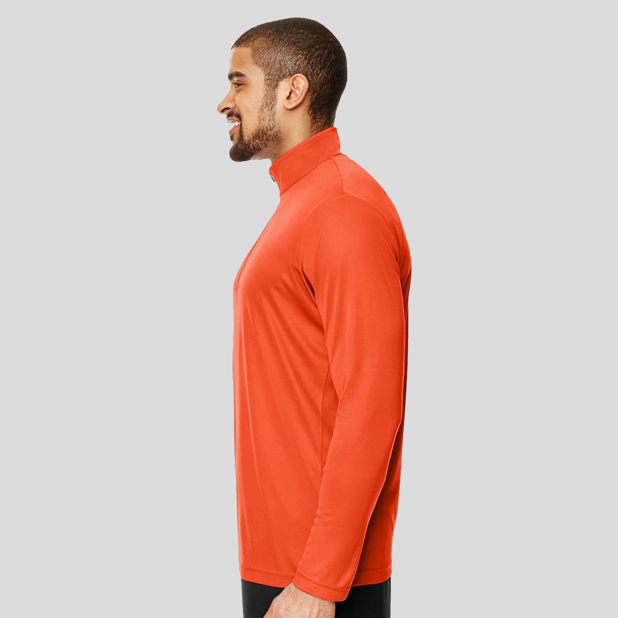 Men's Zone Performance Quarter-Zip Pullover | Sport Orange