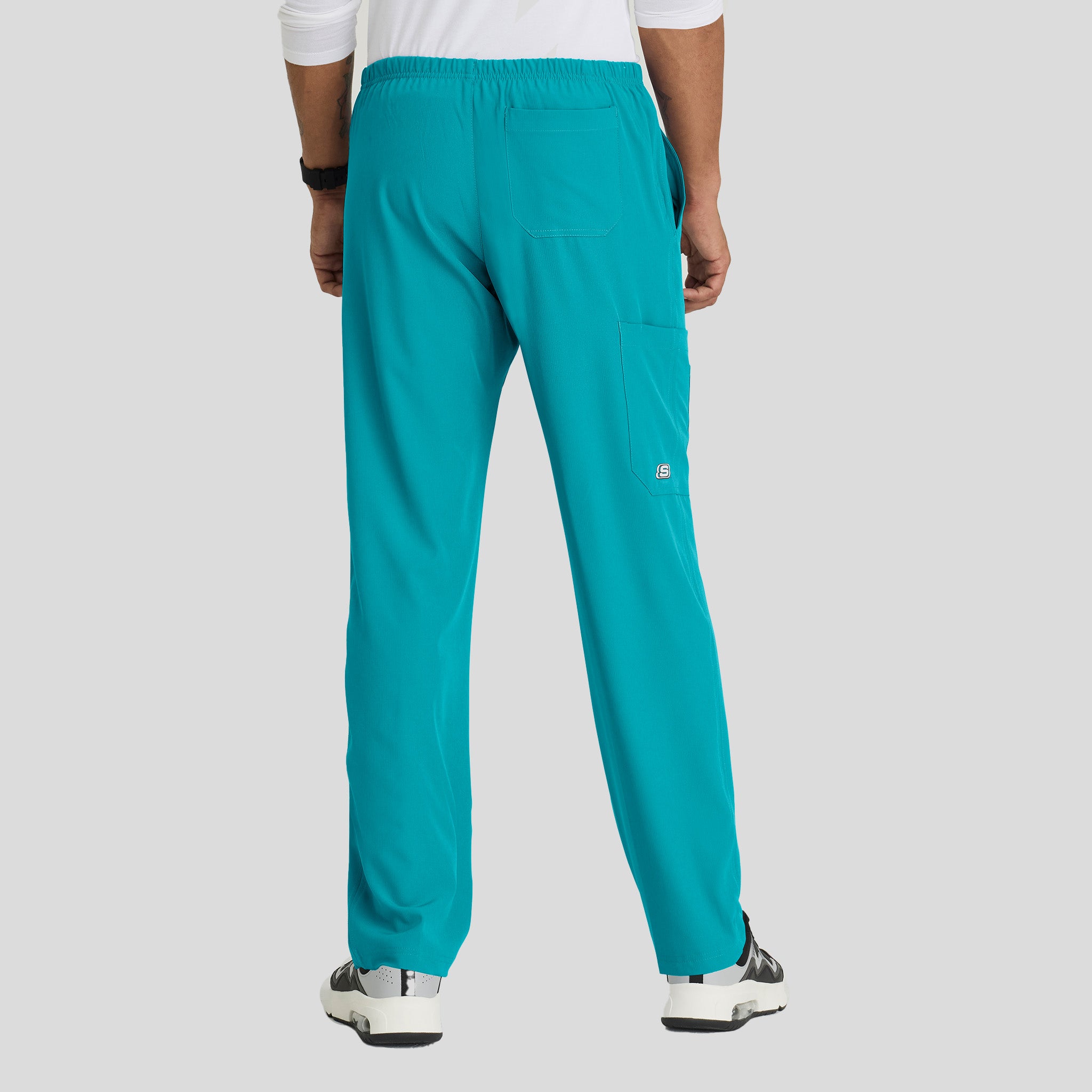 Men's Structure 4-Pockets Zip-Fly Scrub Pant | Teal