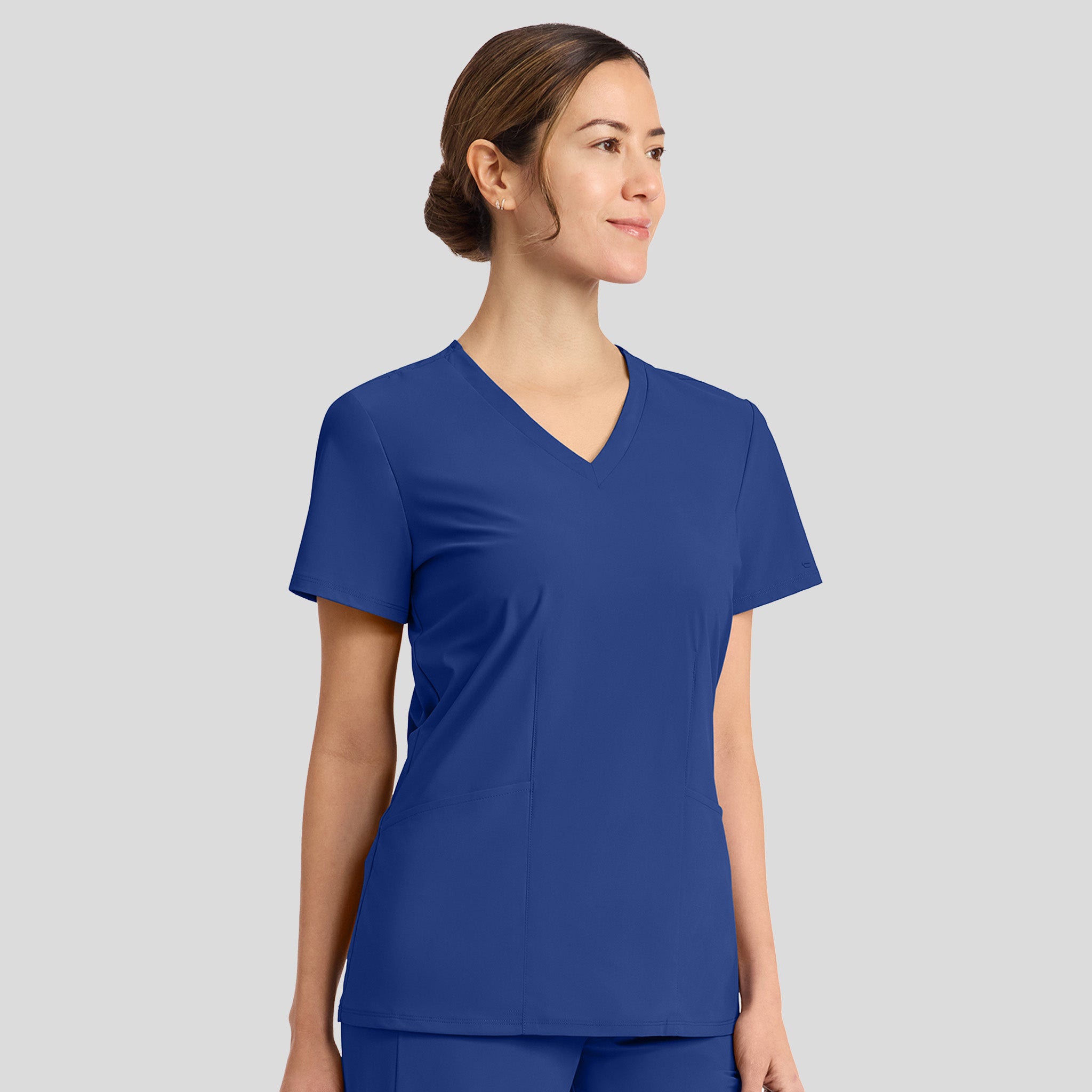 Infinity Pursuit V-Neck Top | Royal