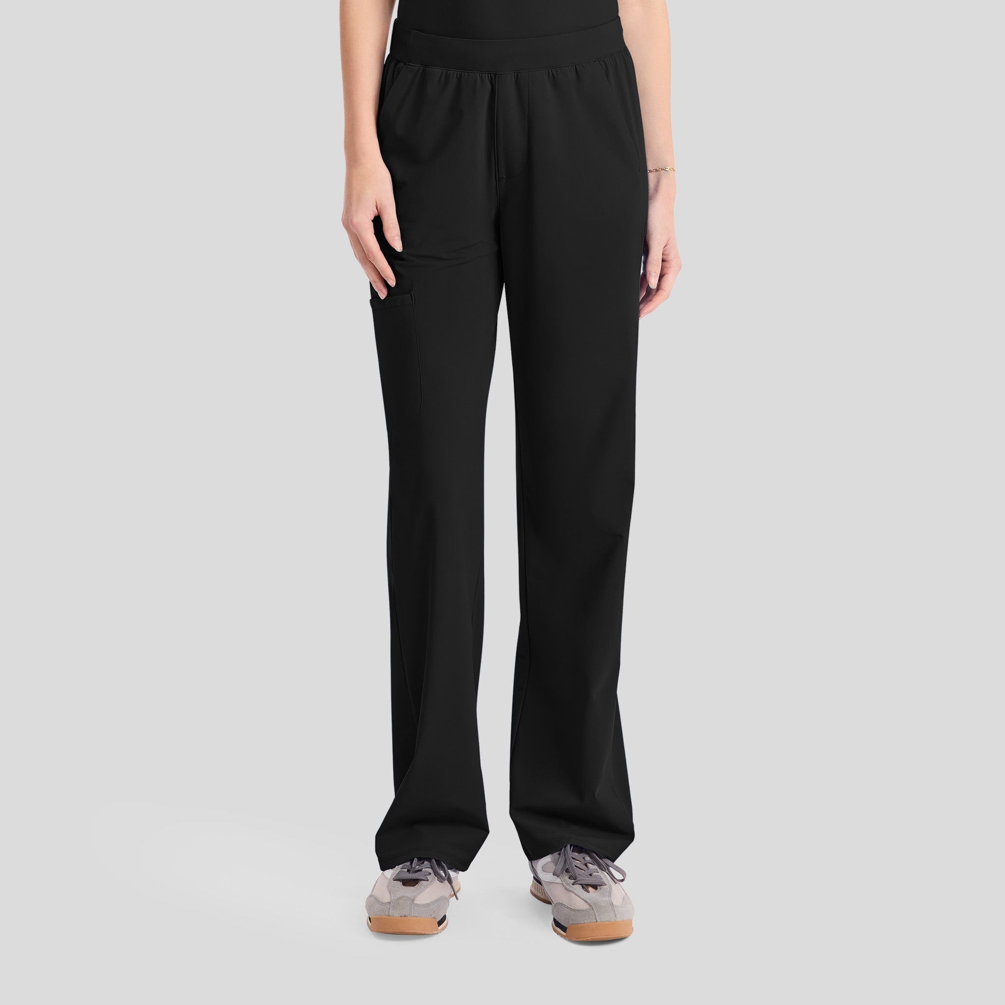 4-Pocket Straight Leg Pant | Black