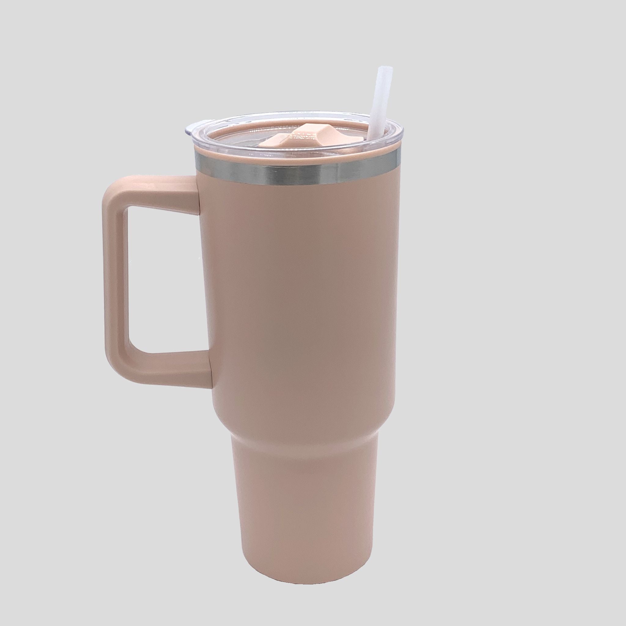 Clock Out Travel Mug | Fetching Pink