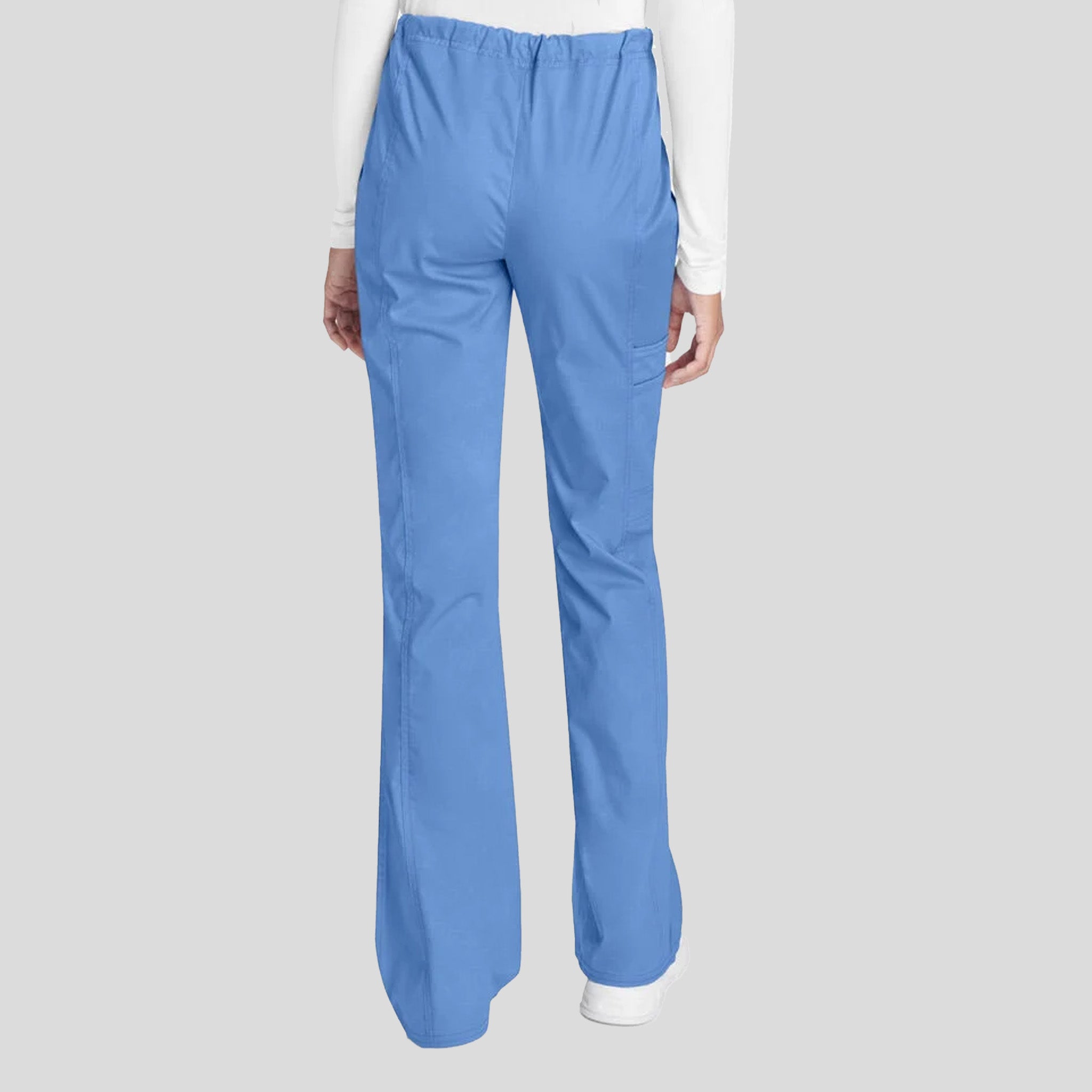 Flare Leg Drawstring Scrub Pant | Ciel