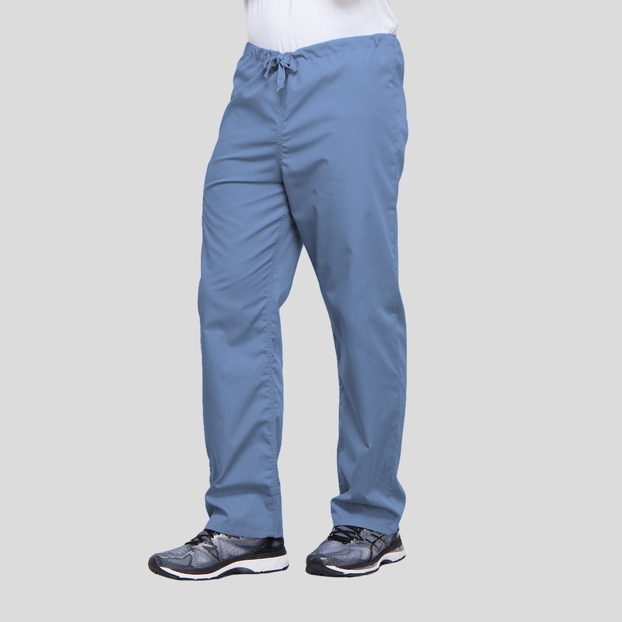 Unisex Drawstring Cargo Scrub Pant | Ciel