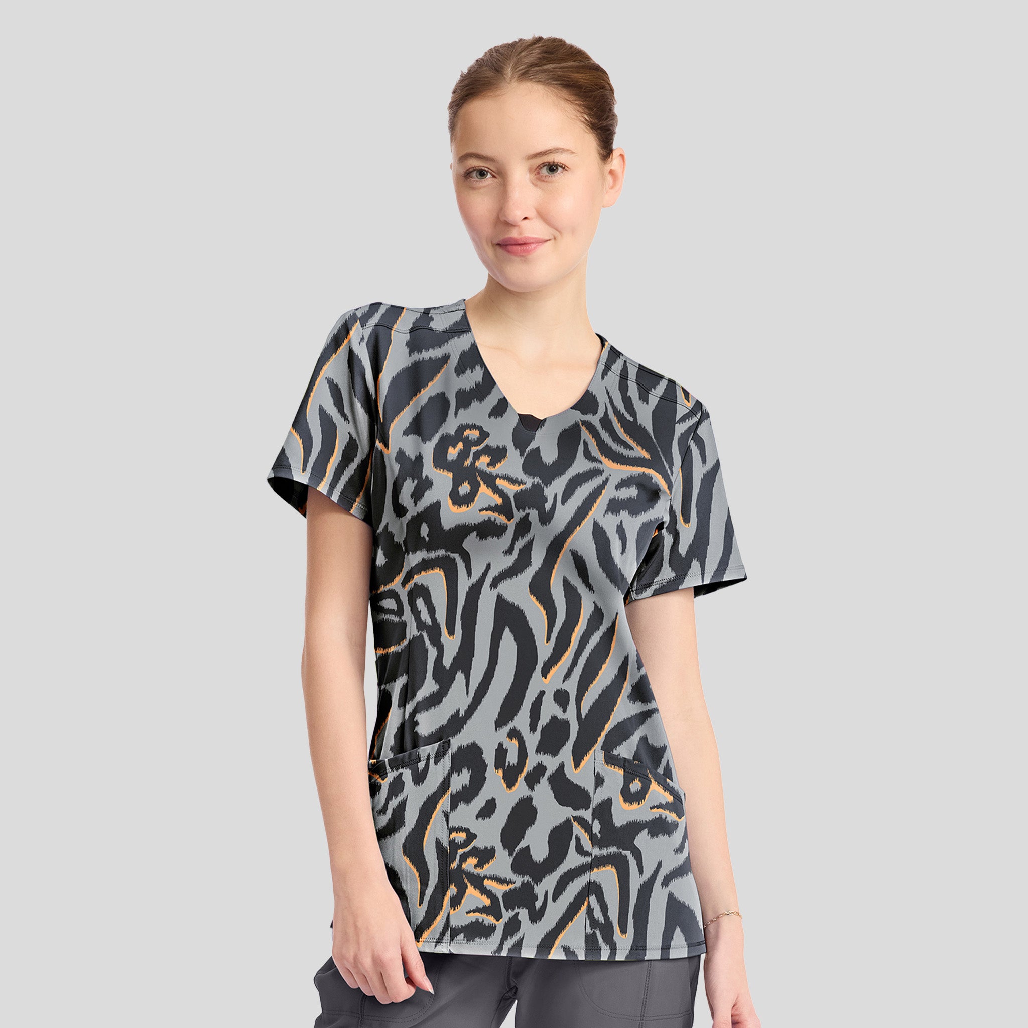 Big Cat Print Top