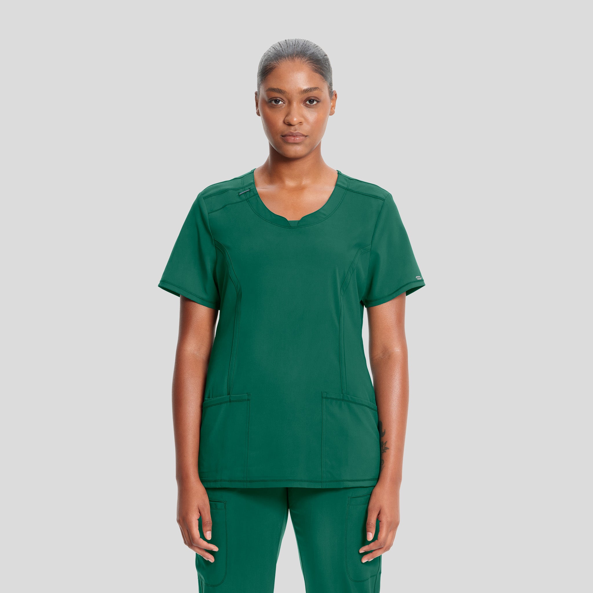 Women's Round Neck Top | Hunter