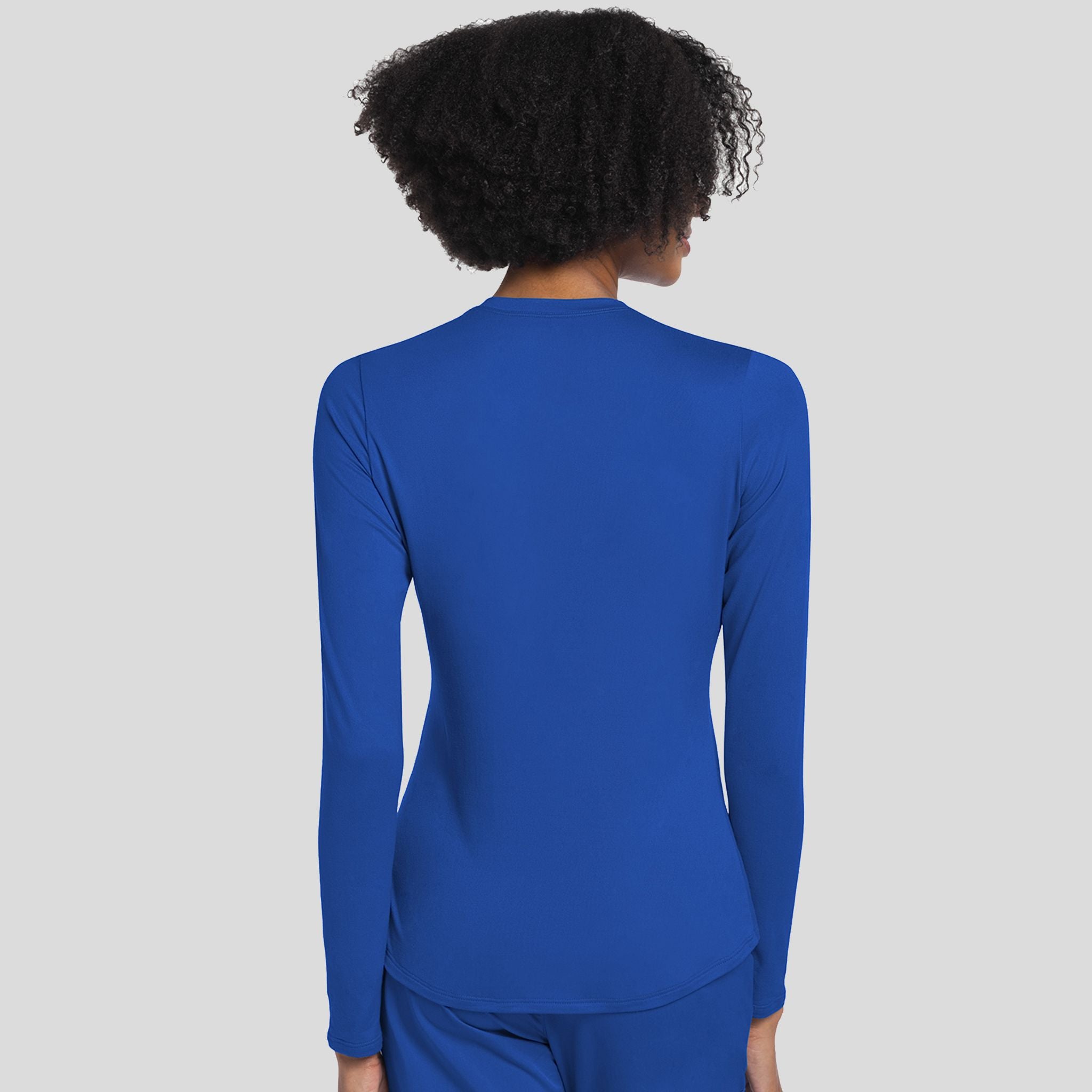 Long Sleeve Underscrub Knit Tee | Royal