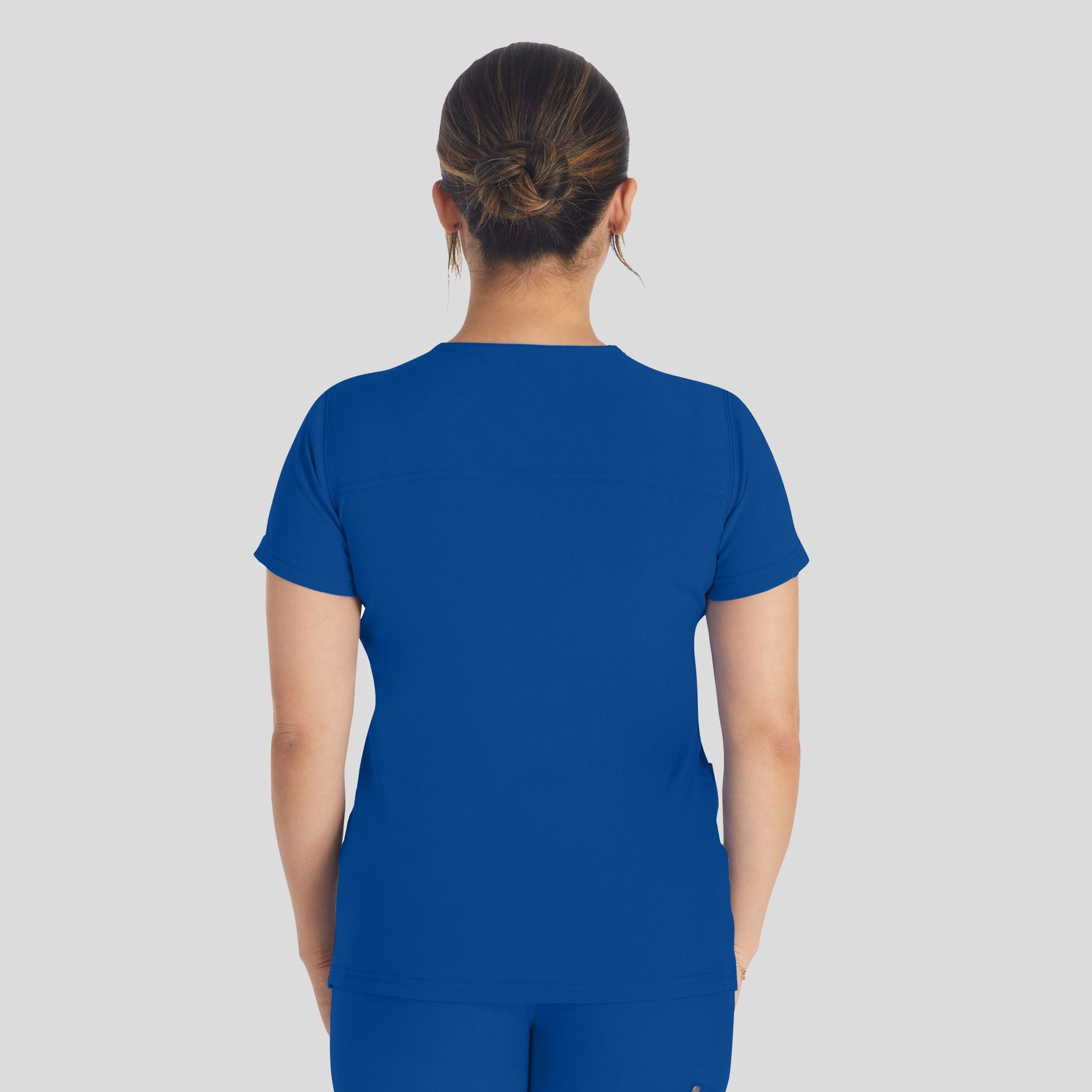 Women's V-Neck Scrub Top | Galaxy