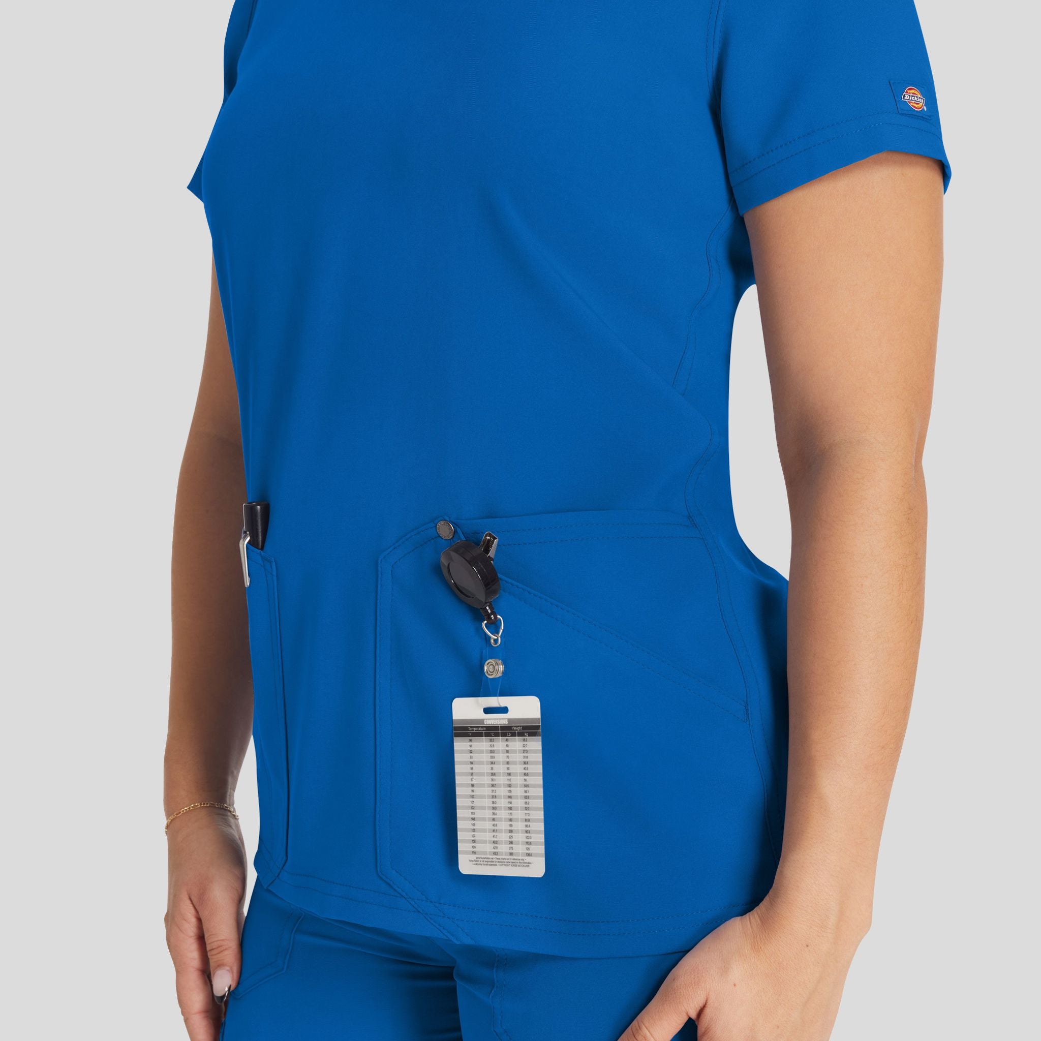 Women's V-Neck Scrub Top | Royal
