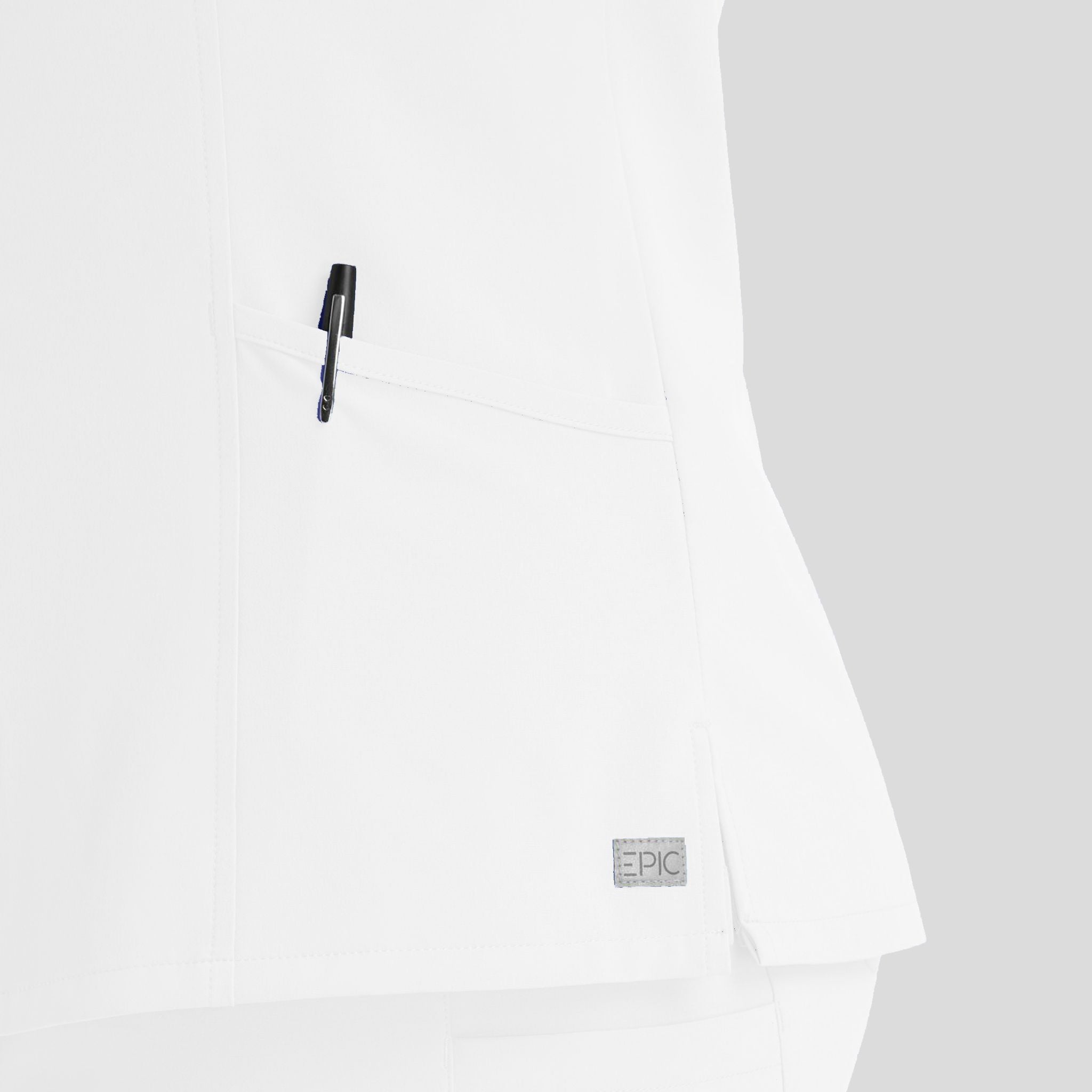 Womenβs Snap Jacket | White