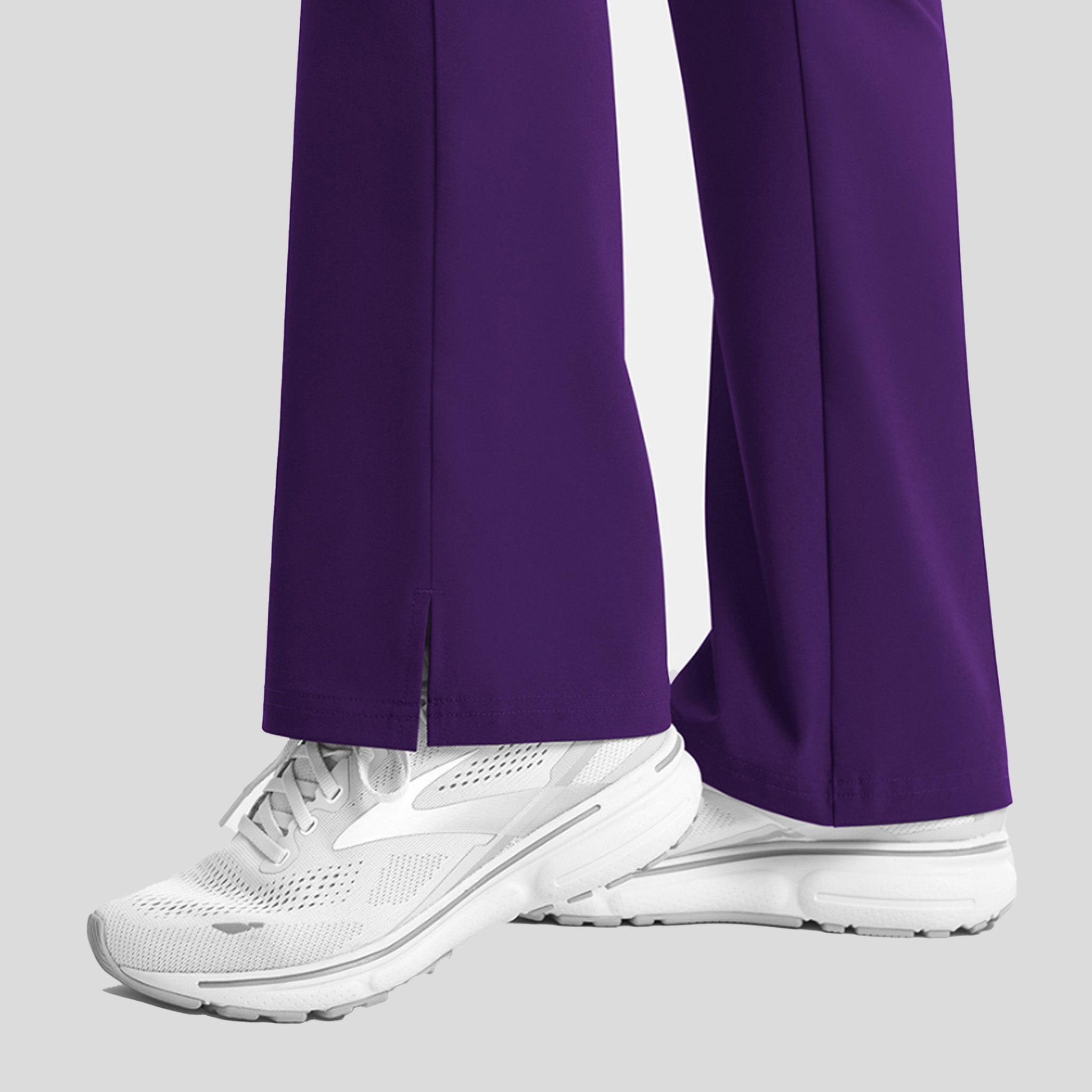Womenβs Yoga Waistband Flare Pant | Eggplant