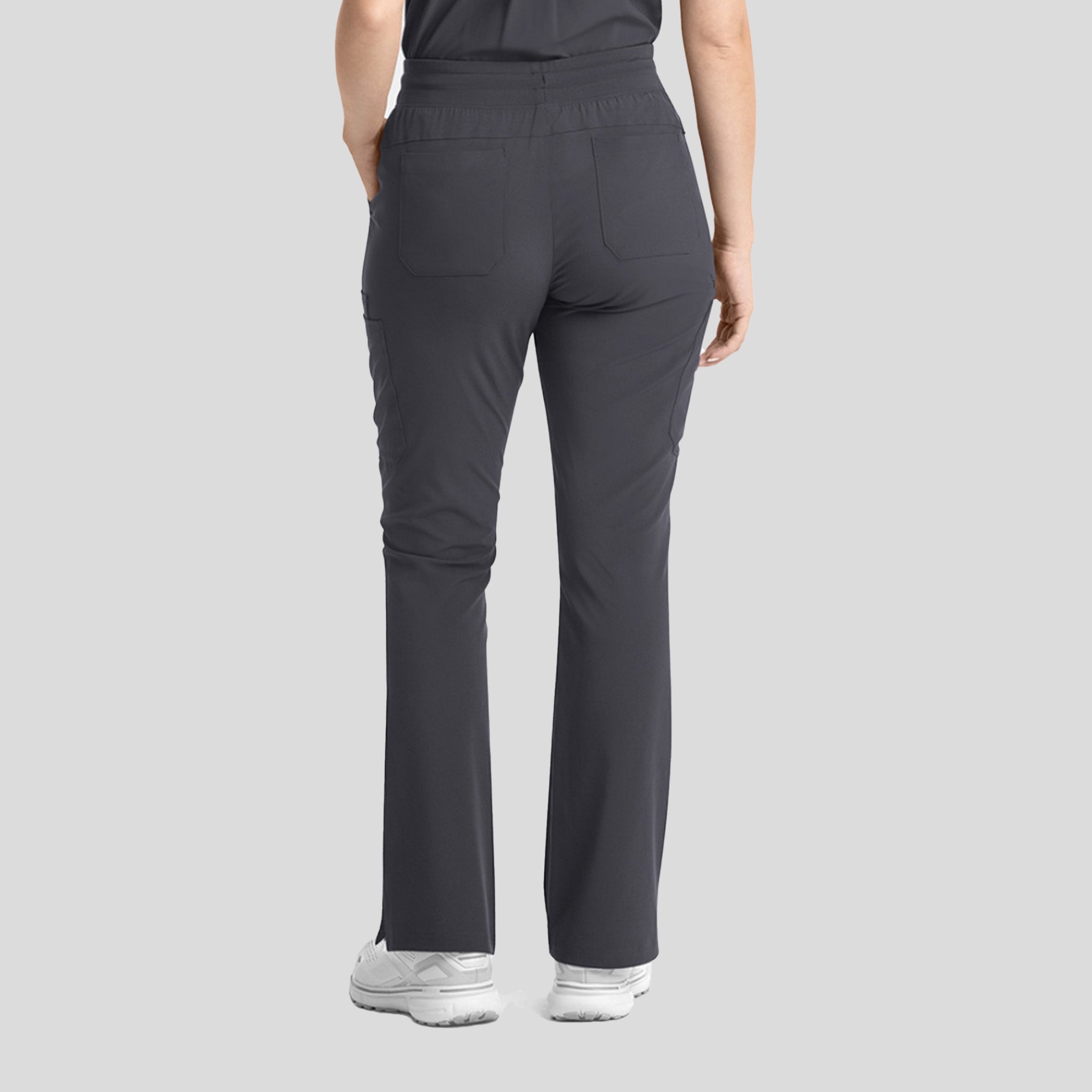 Womenβs Yoga Waistband Flare Pant | Pewter
