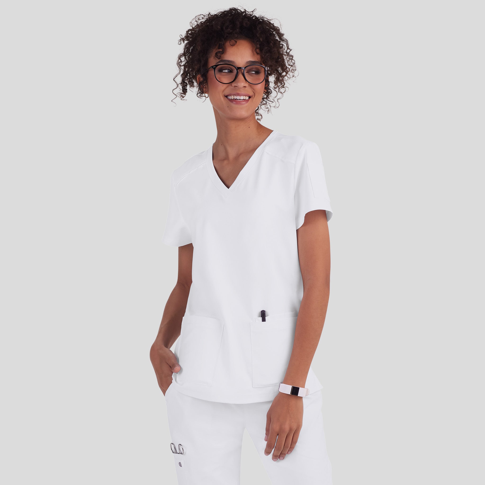 Cardi Top | White
