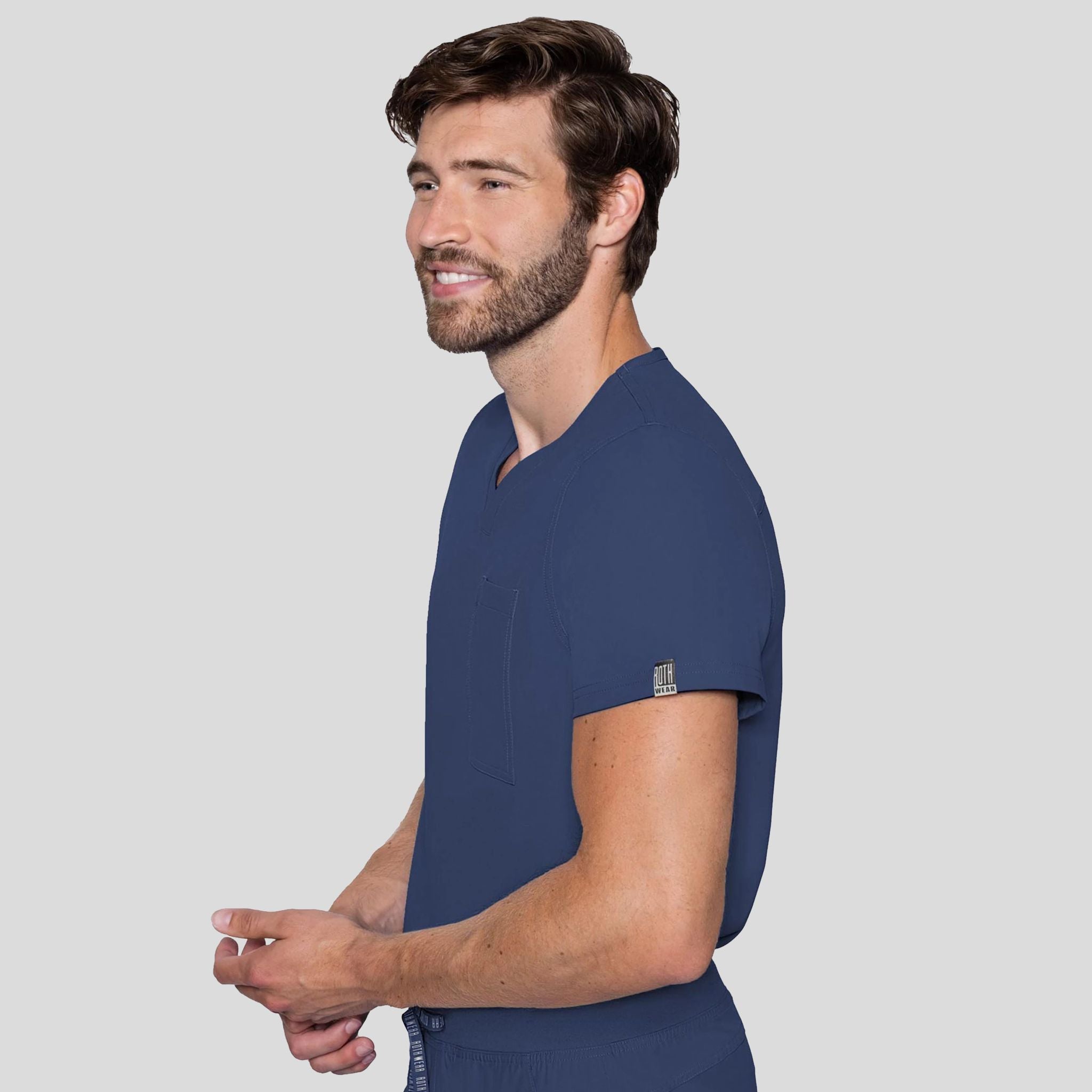 Mens 1 Pocket Top | Navy