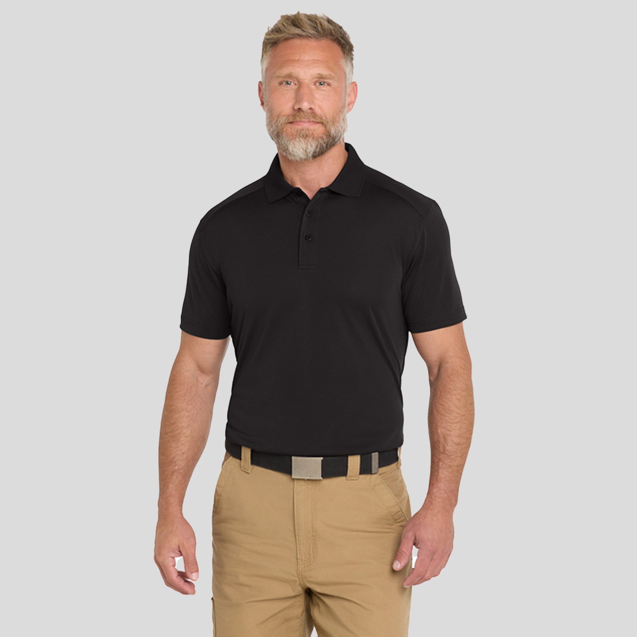 Men's Select Lightweight Snag-Proof Polo | Black