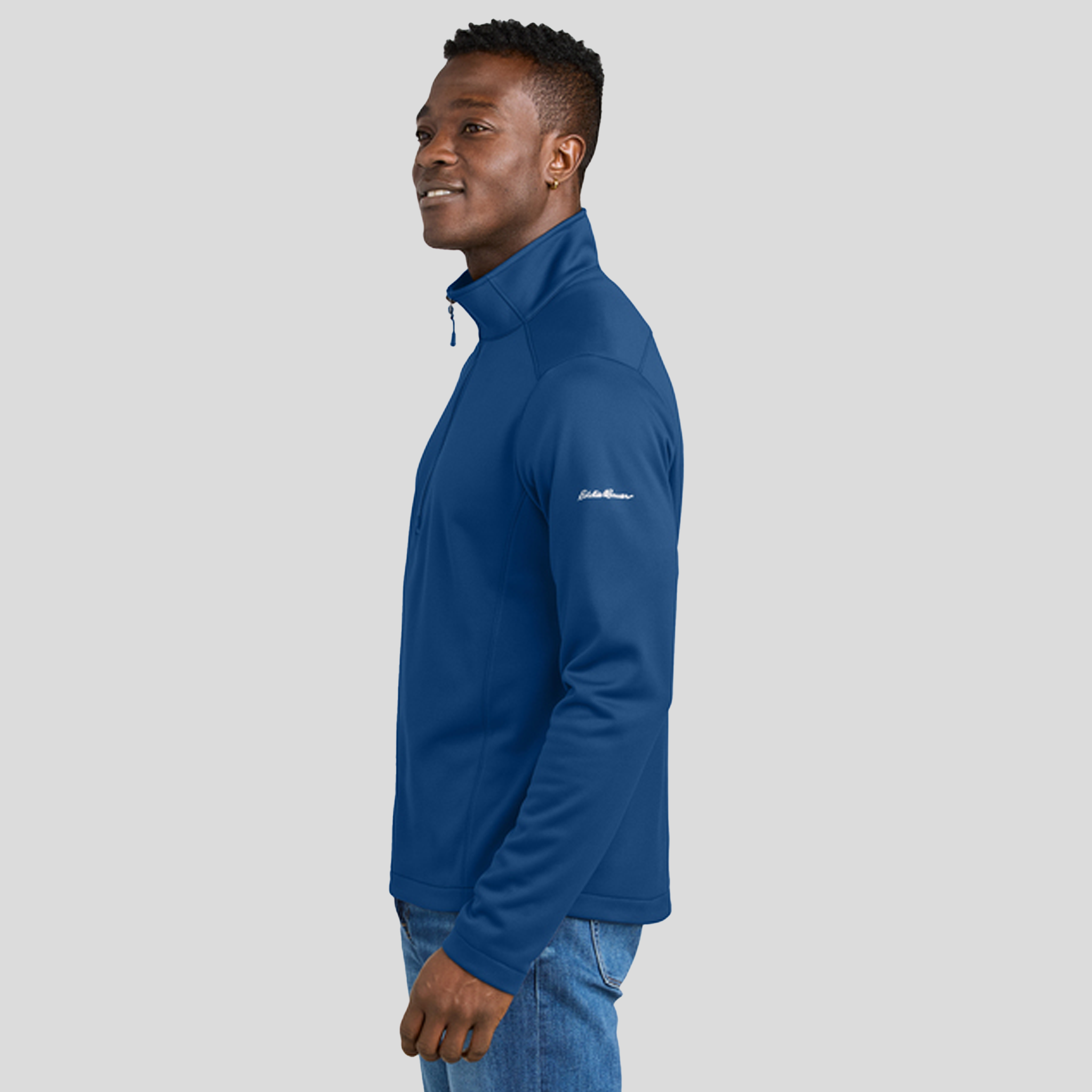 Smooth Mid Layer Fleece 1/2-Zip | Cobalt Blue