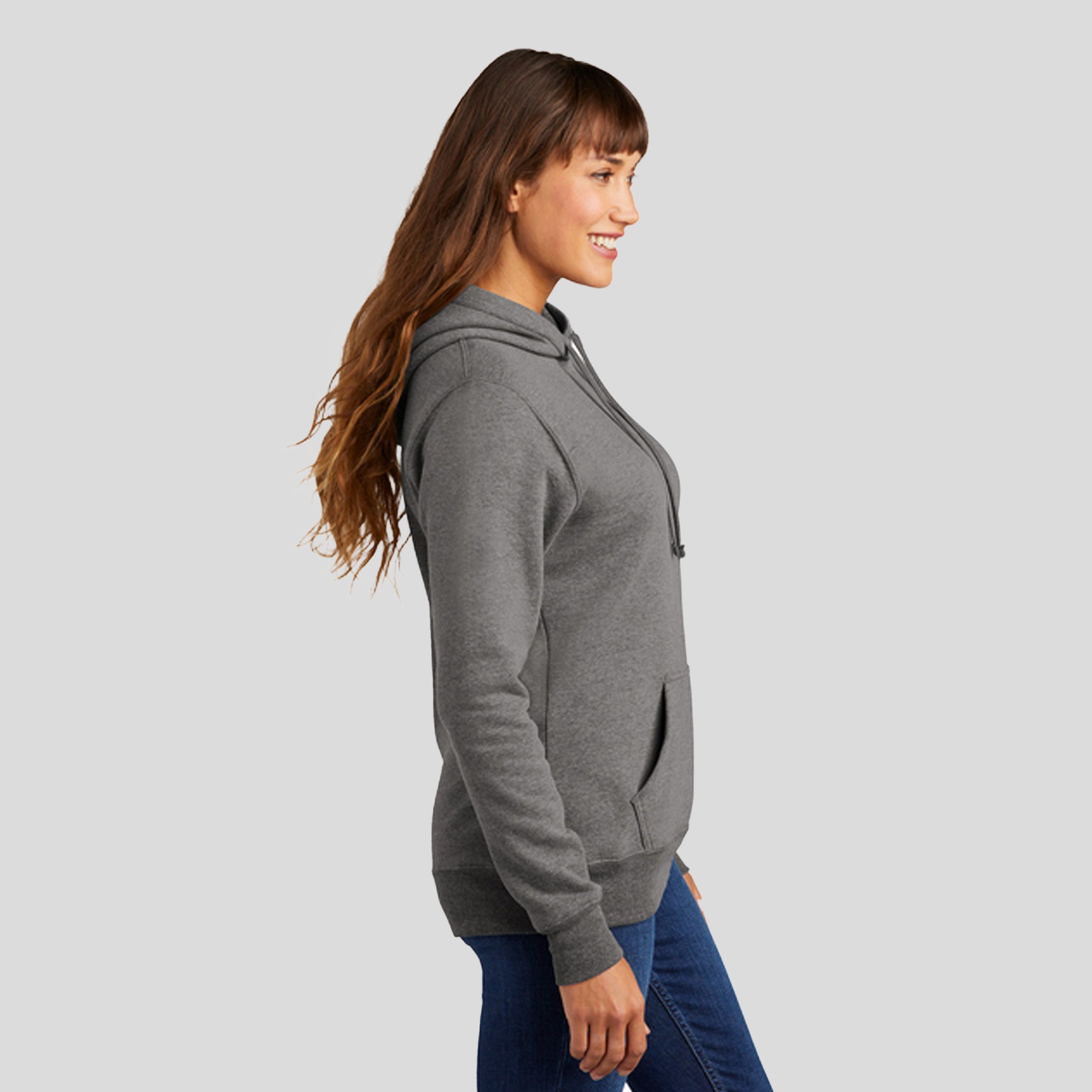 Women's Core Fleece Pullover Hooded Sweatshirt | Graphite Heather