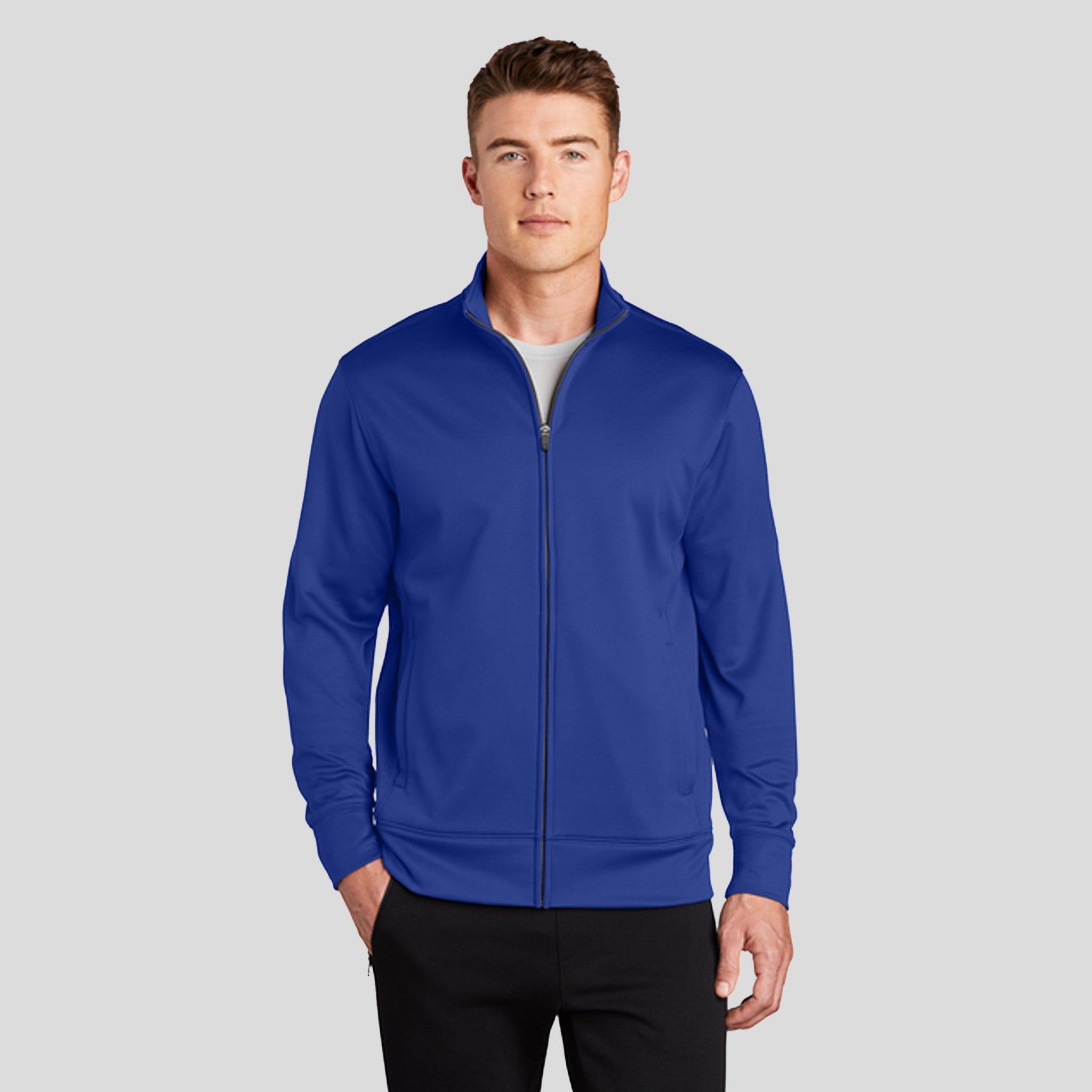Sport-Wickยฎ Fleece Full-Zip Jacket | True Royal