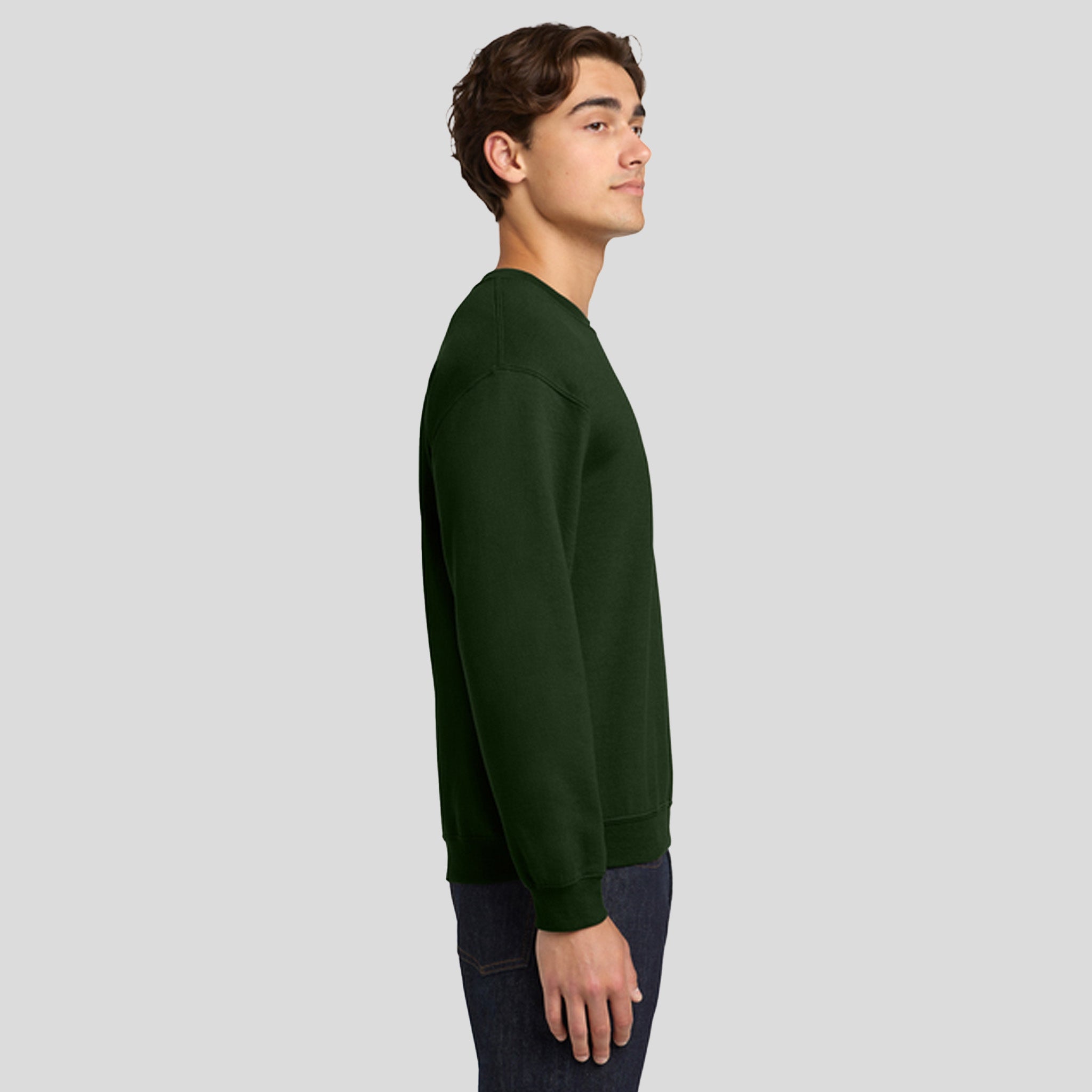 Heavy Blendβ’ Crewneck Sweatshirt | Forest Green