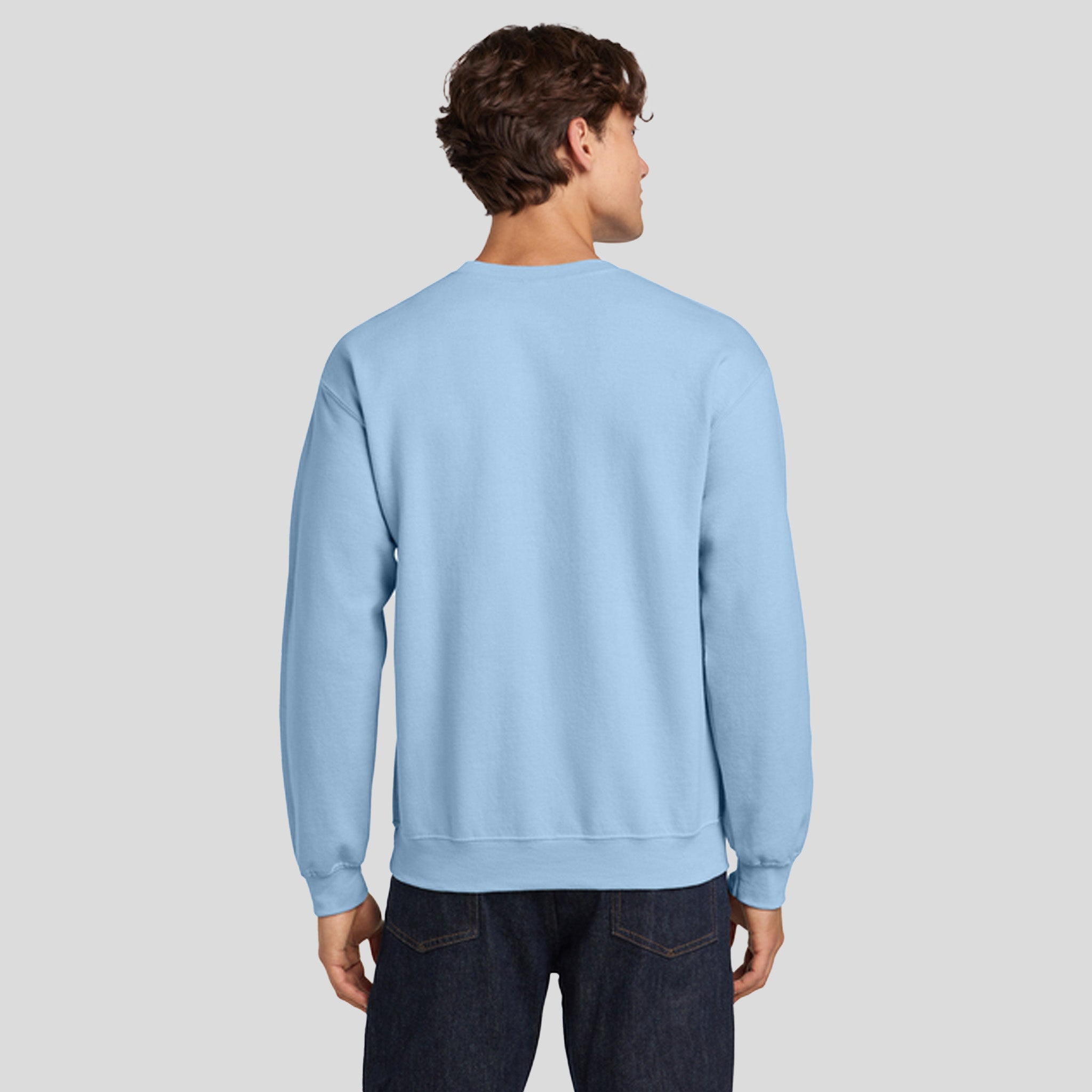 Heavy Blendβ’ Crewneck Sweatshirt | Light Blue