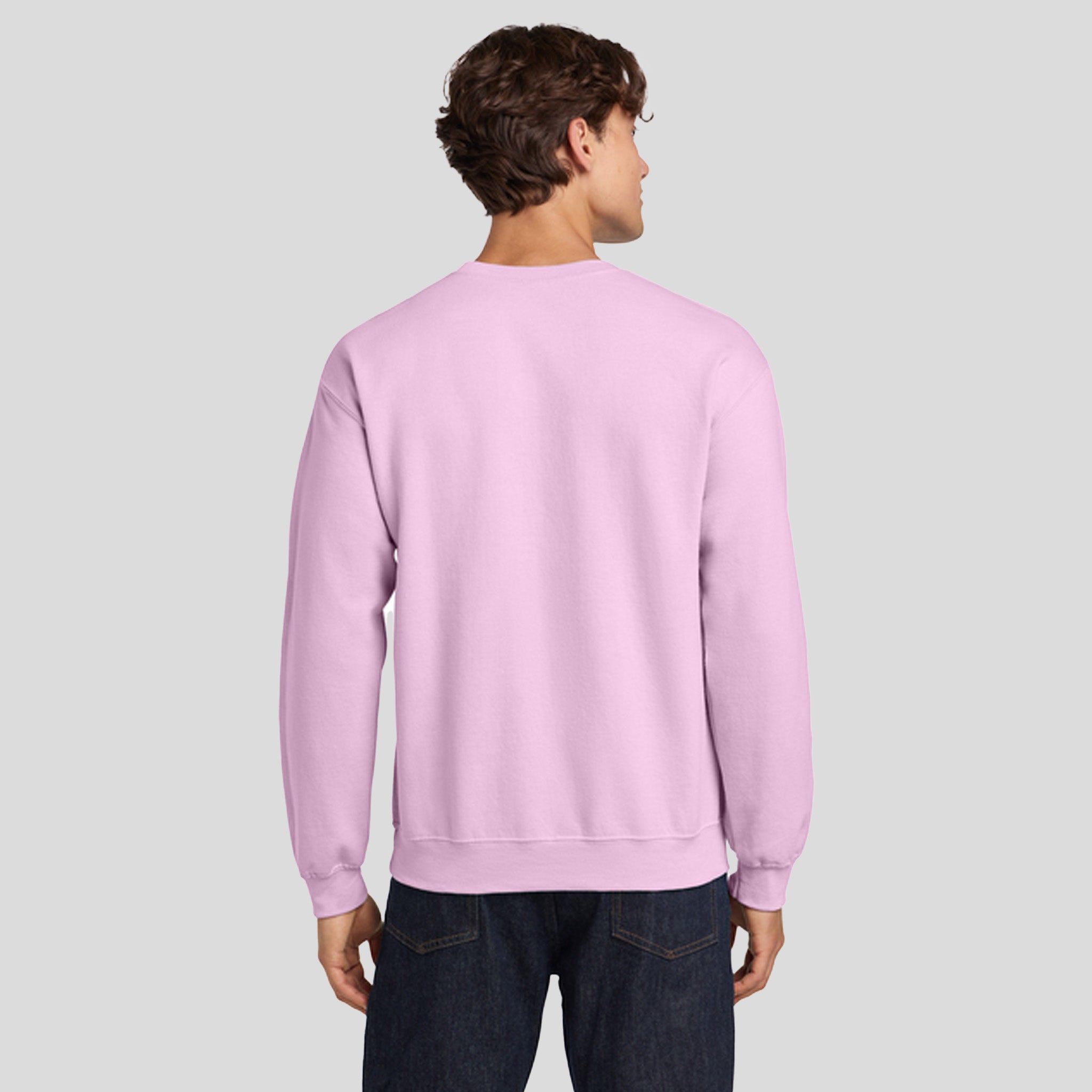 Heavy Blendβ’ Crewneck Sweatshirt | Light Pink