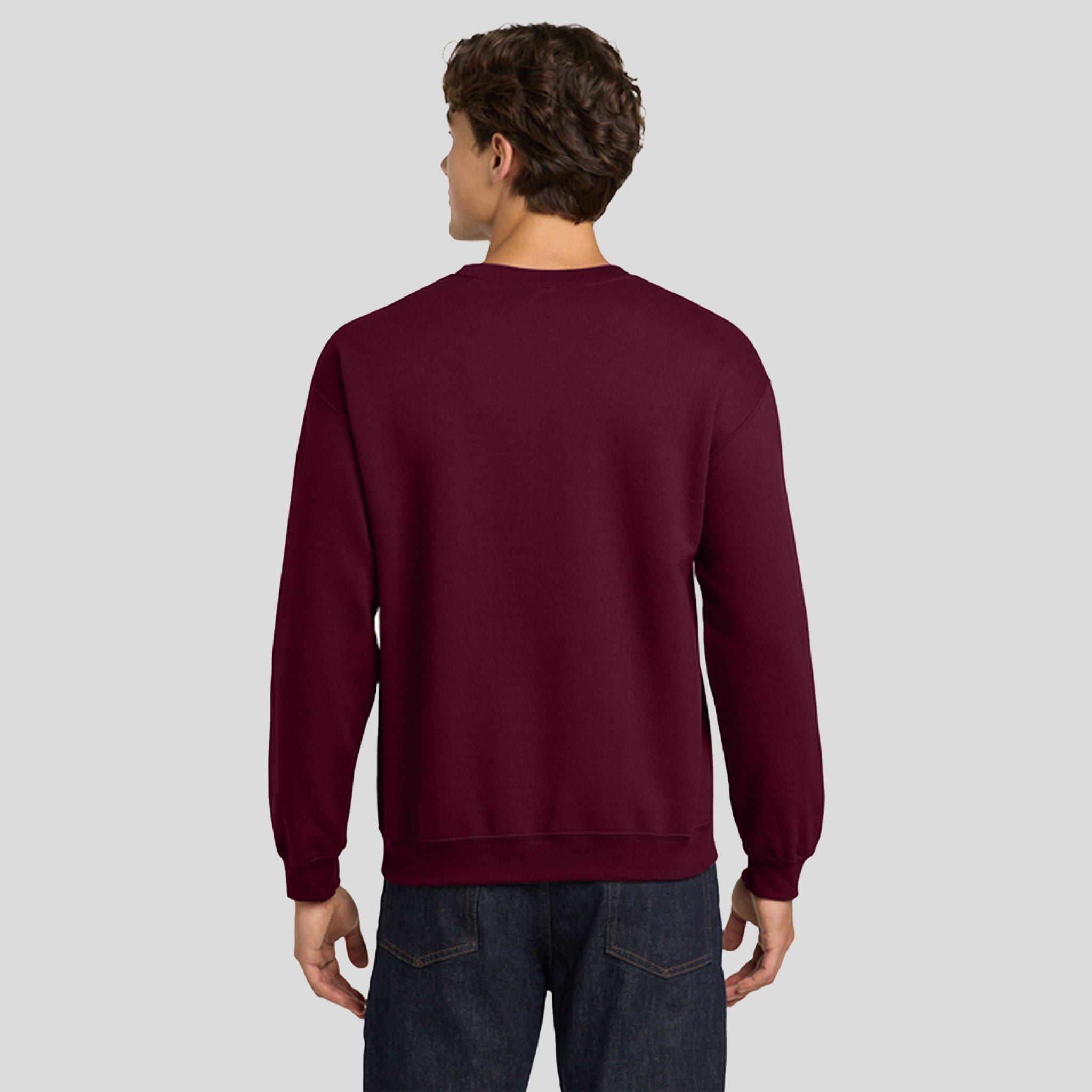 Heavy Blendβ’ Crewneck Sweatshirt | Maroon