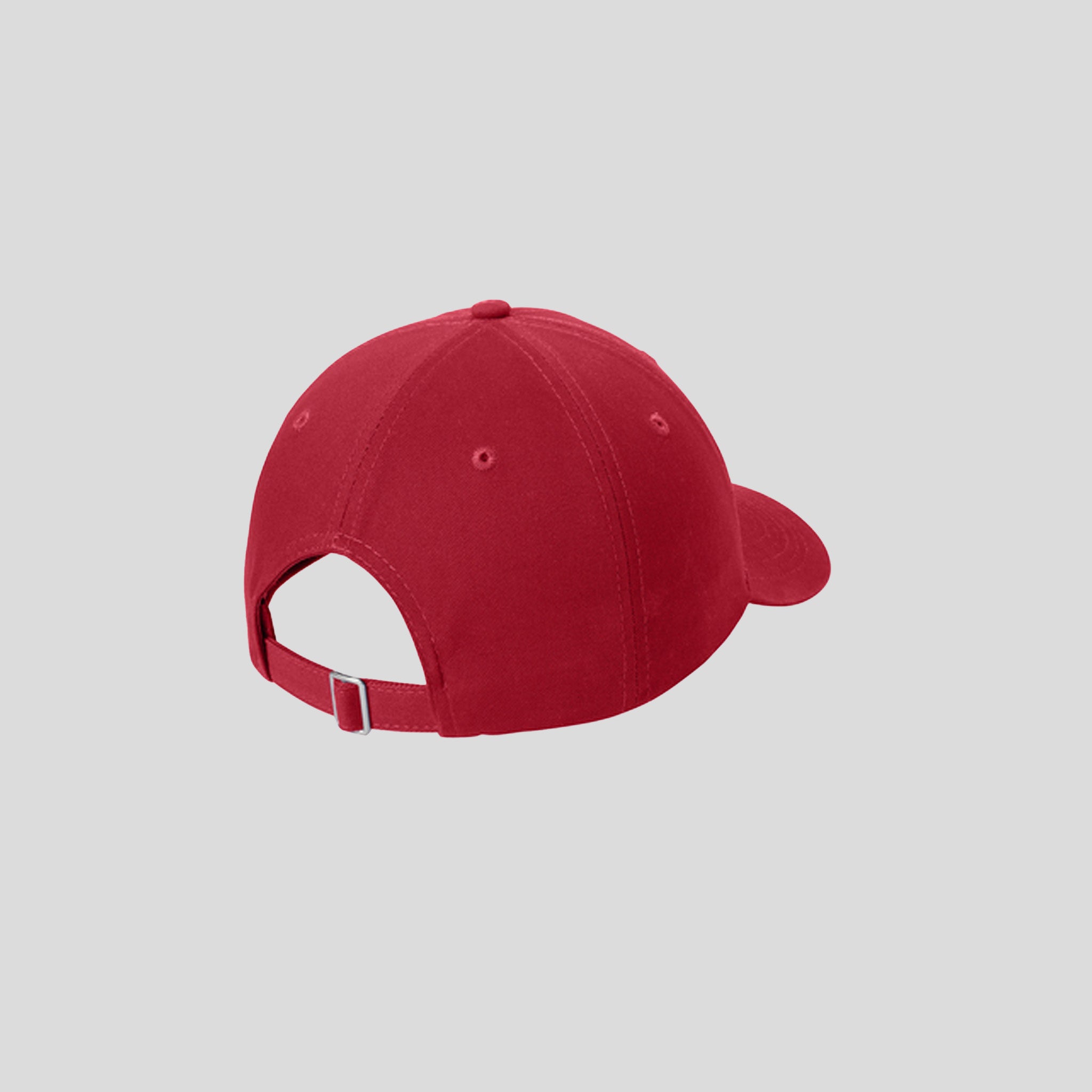 Brushed Twill Low Profile Cap | Red