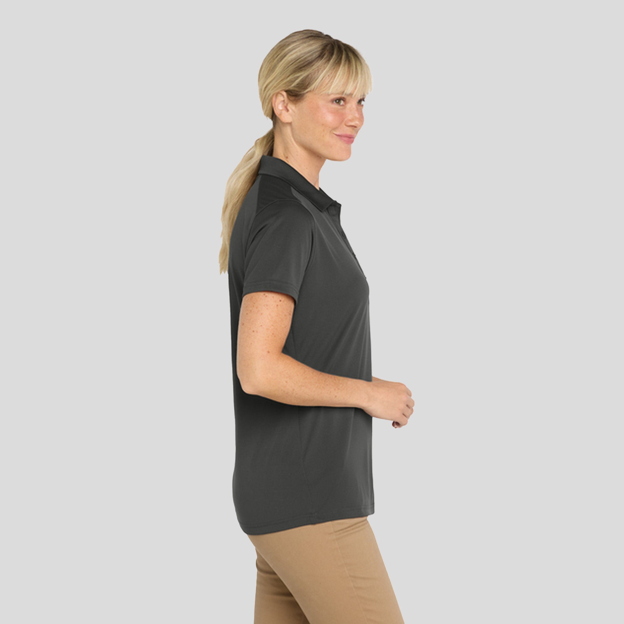 Women's Select Lightweight Snag-Proof Polo | Charcoal