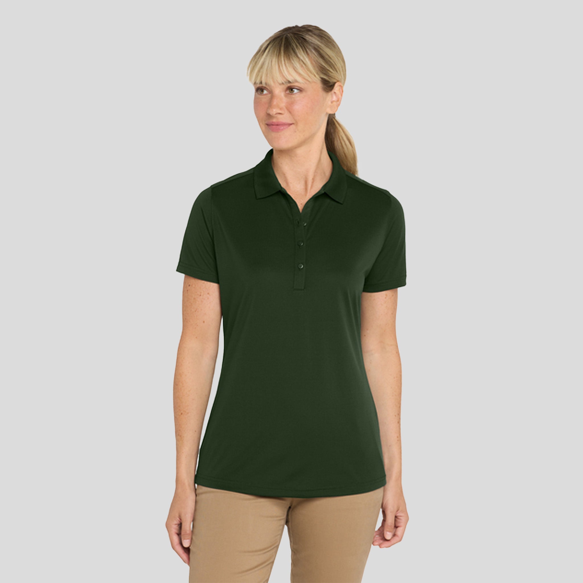 Women's Select Lightweight Snag-Proof Polo | Dark Green