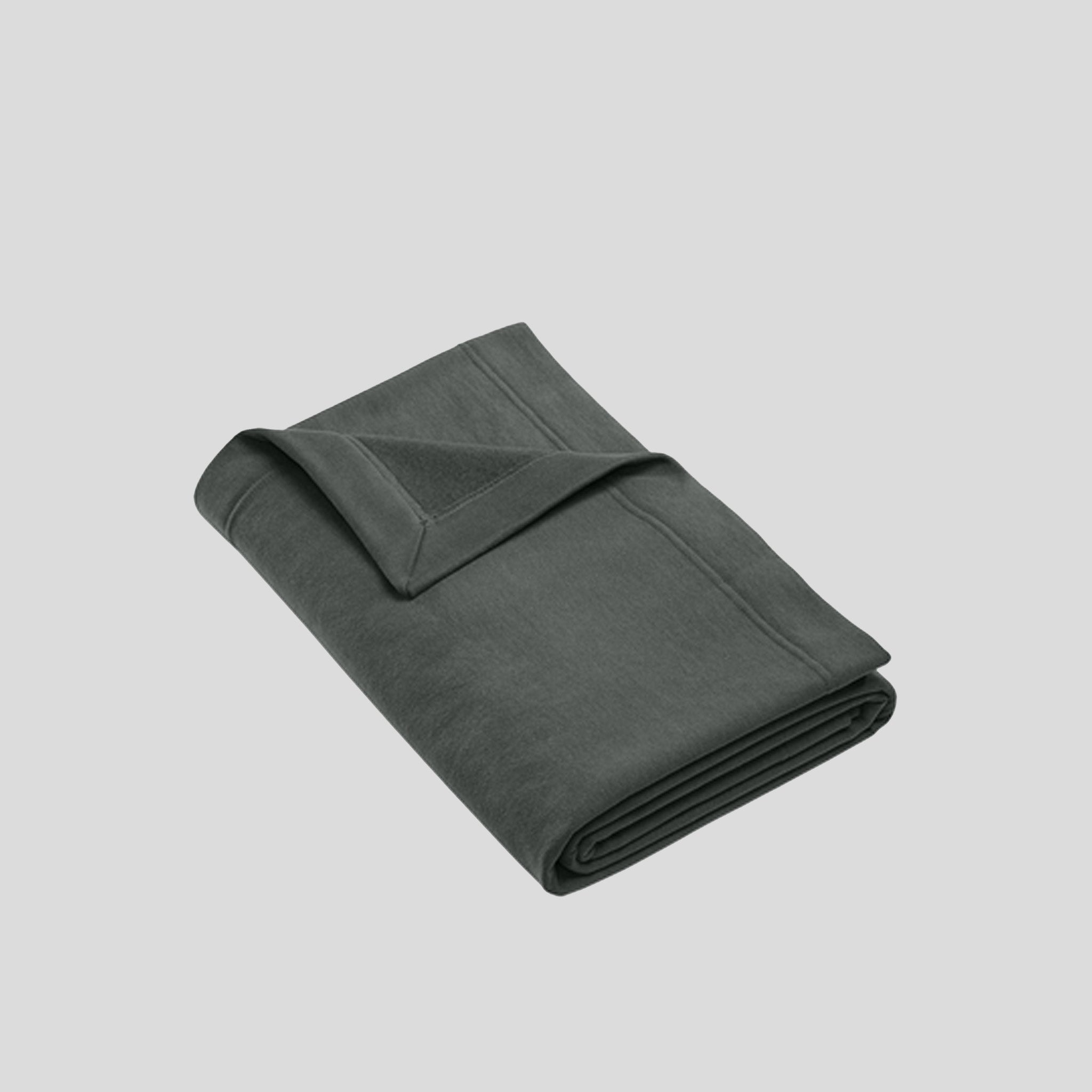 Heavy Blendβ’ Fleece Stadium Blanket | Charcoal