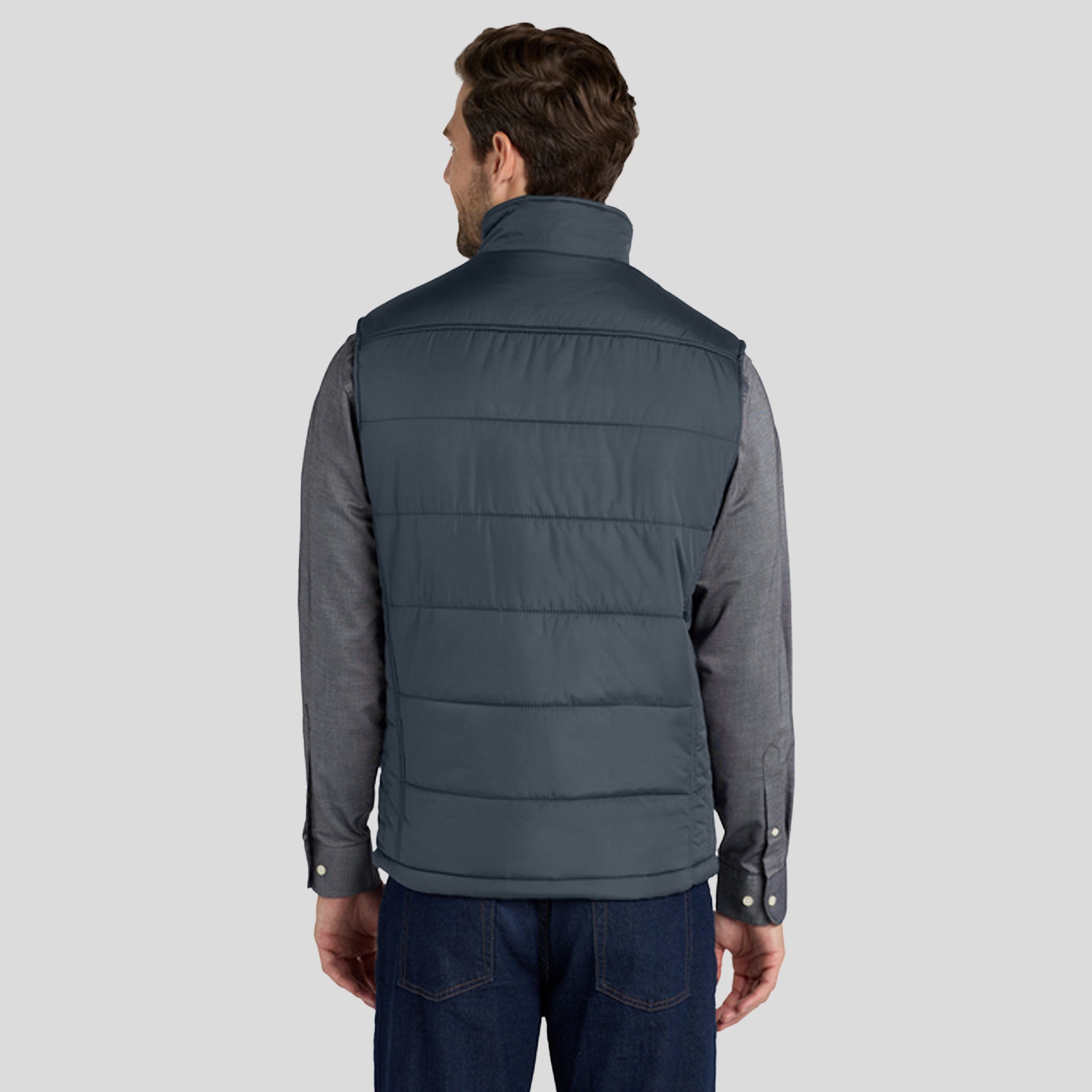 Puffy Vest | Dark Slate/Black