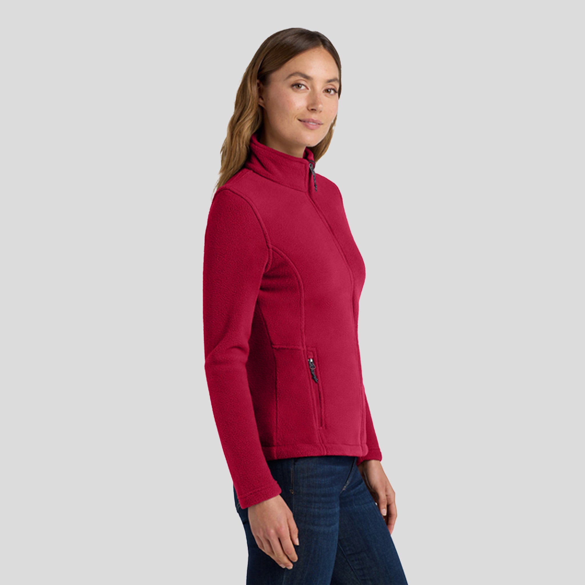 Women's Value Fleece Jacket | True Red