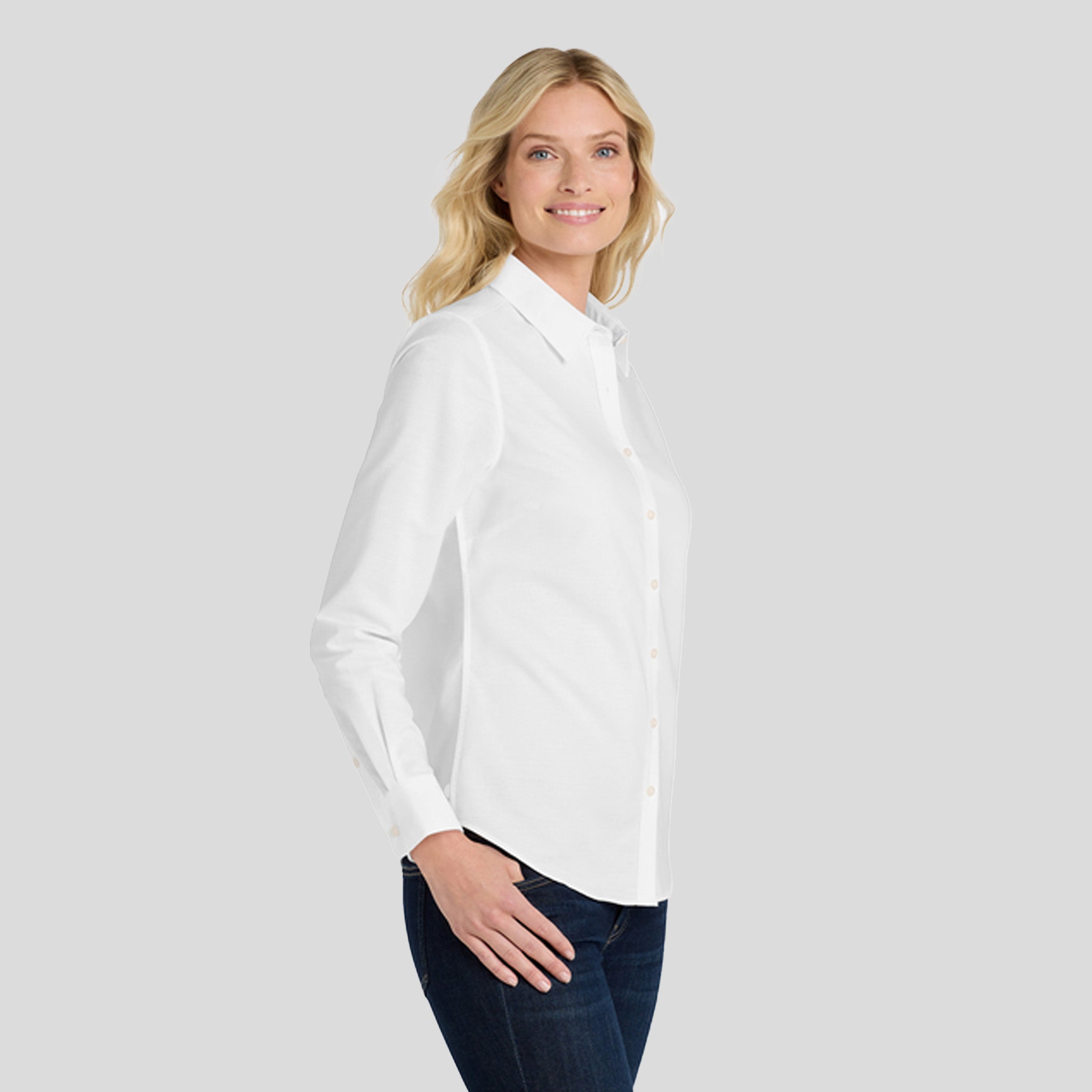 Women's SuperProβ’ Oxford Shirt | White