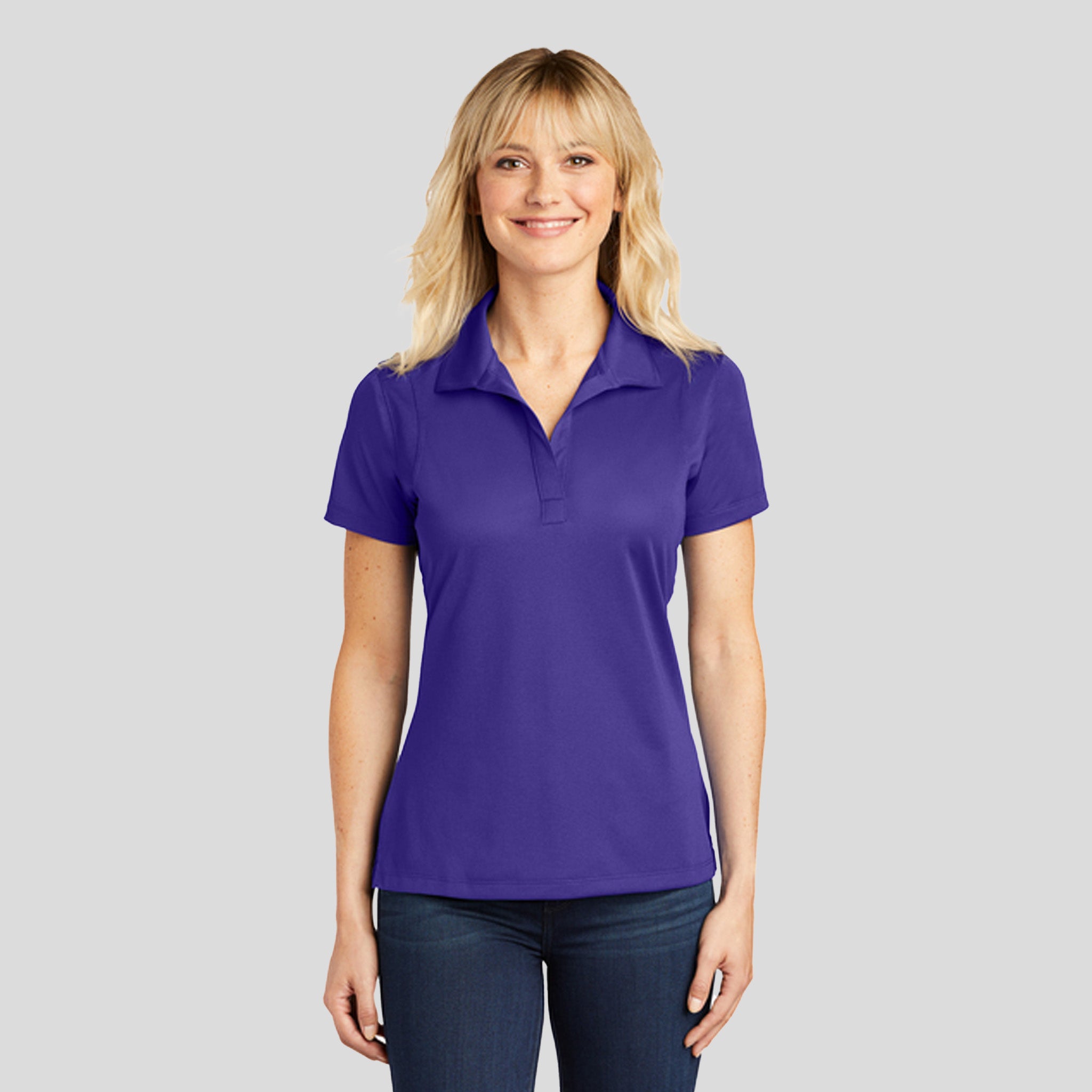 Women's Micropique Sport-Wickยฎ Polo | Purple