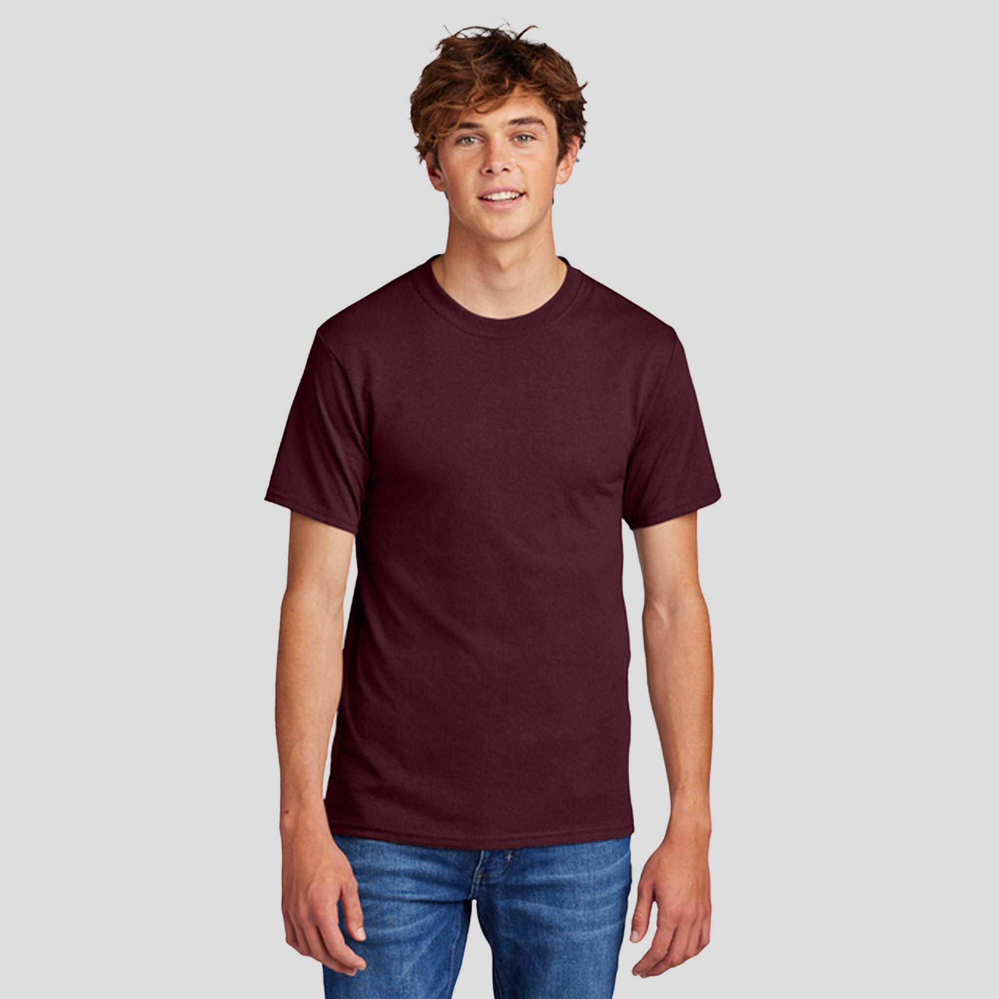 Core Blend Tee | Athletic Maroon