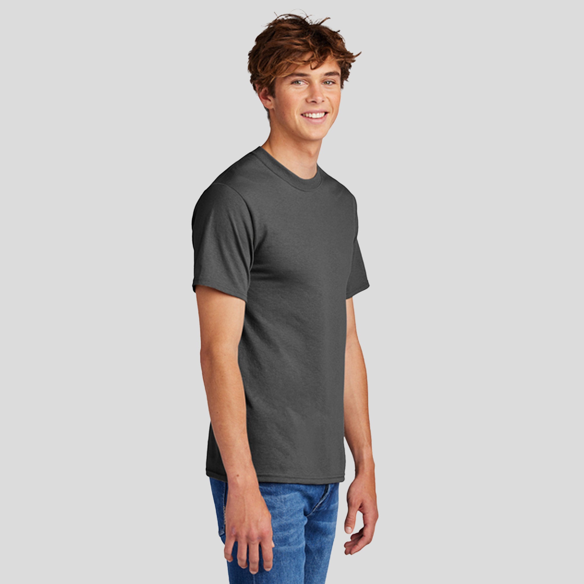 Core Blend Tee | Charcoal