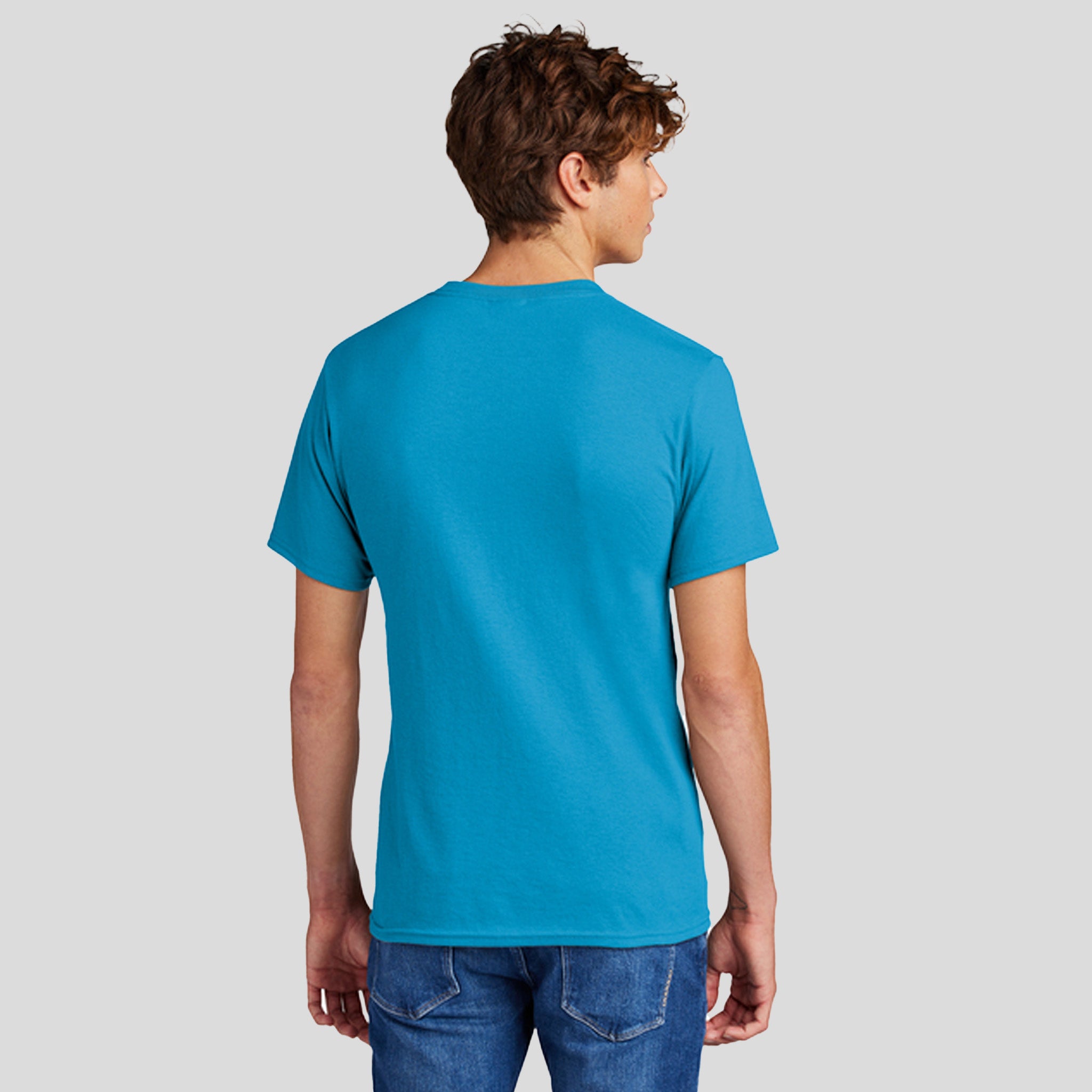 Core Blend Tee | Neon Blue