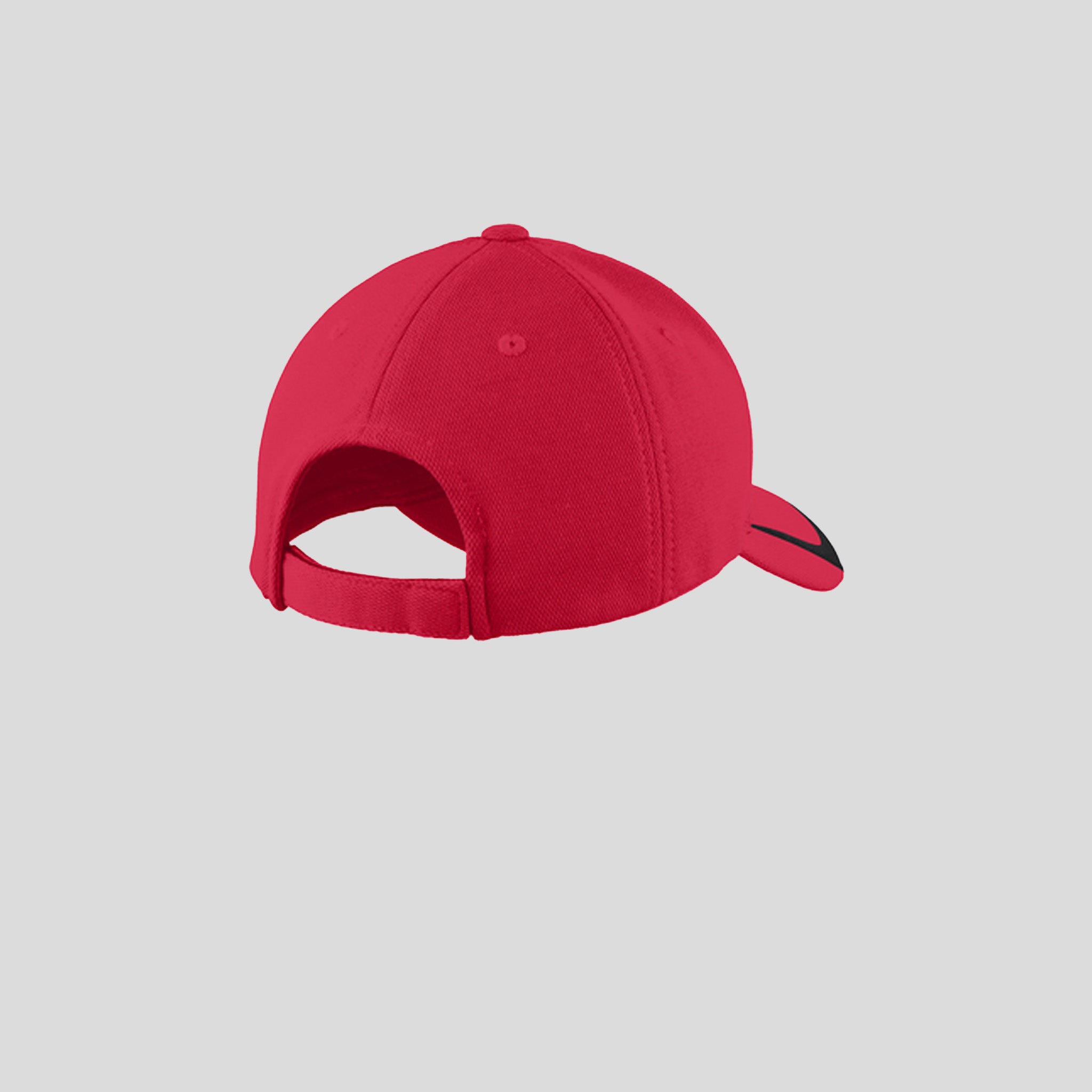 Pique Colorblock Cap | True Red/Black