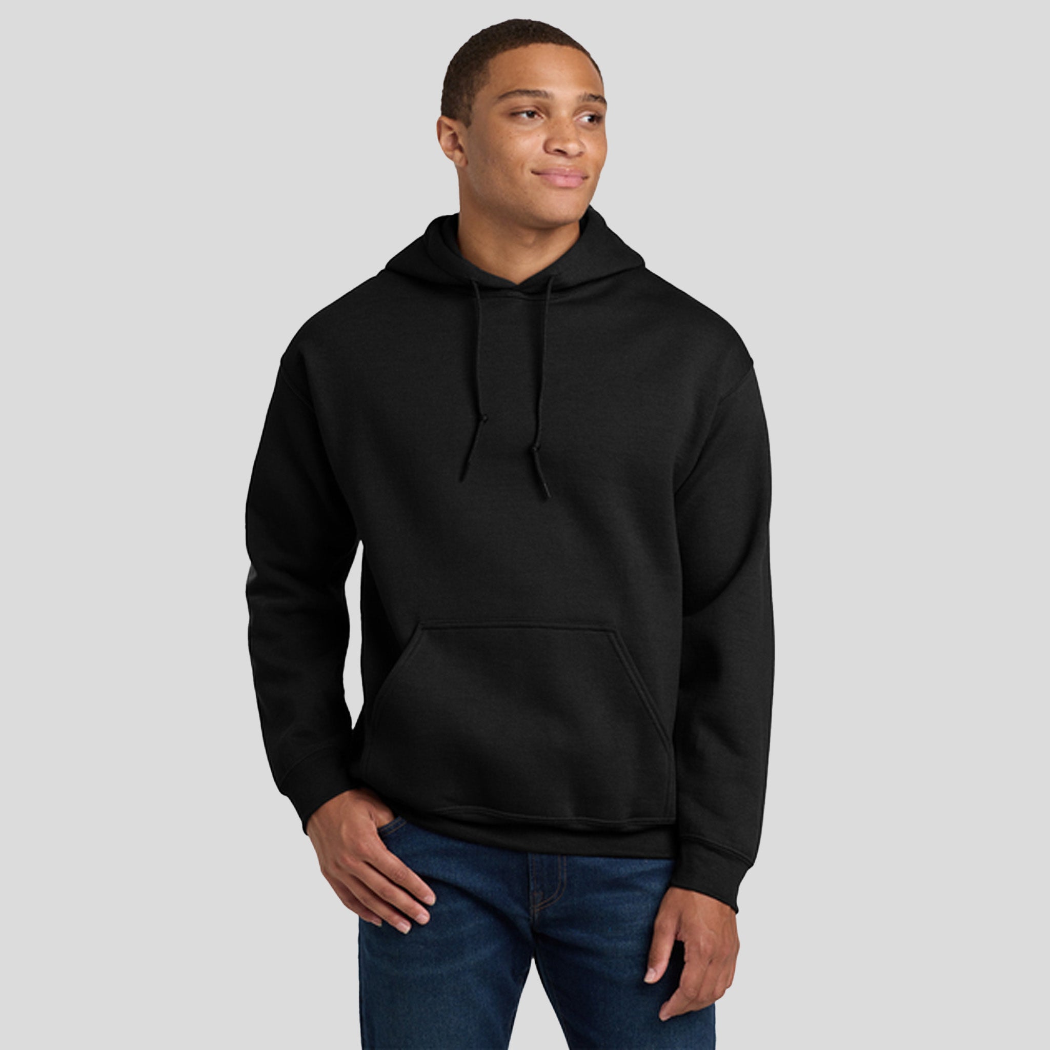 Heavy Blendβ’ Hooded Sweatshirt | Black