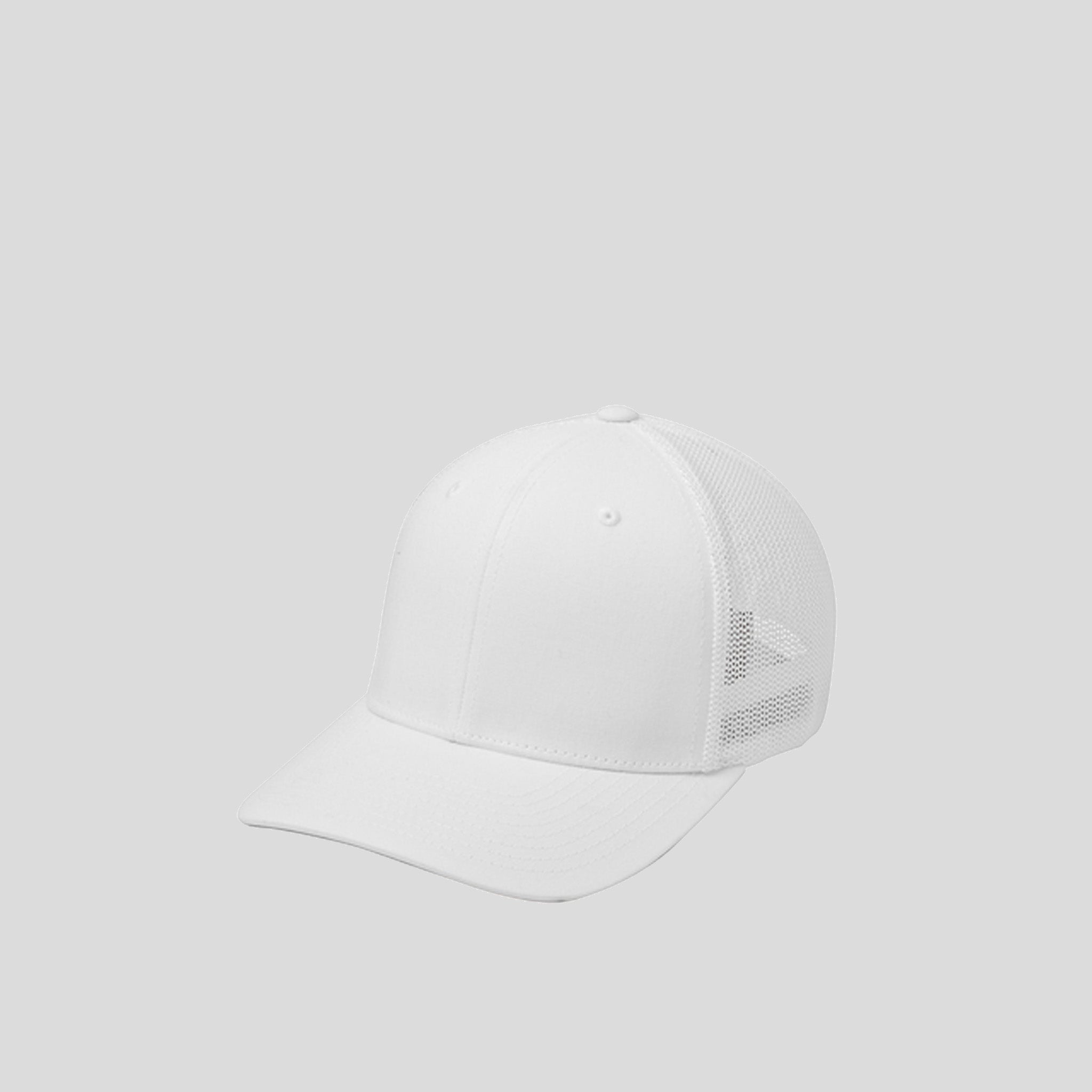 Flexfitยฎ Mesh Back Cap | White/White
