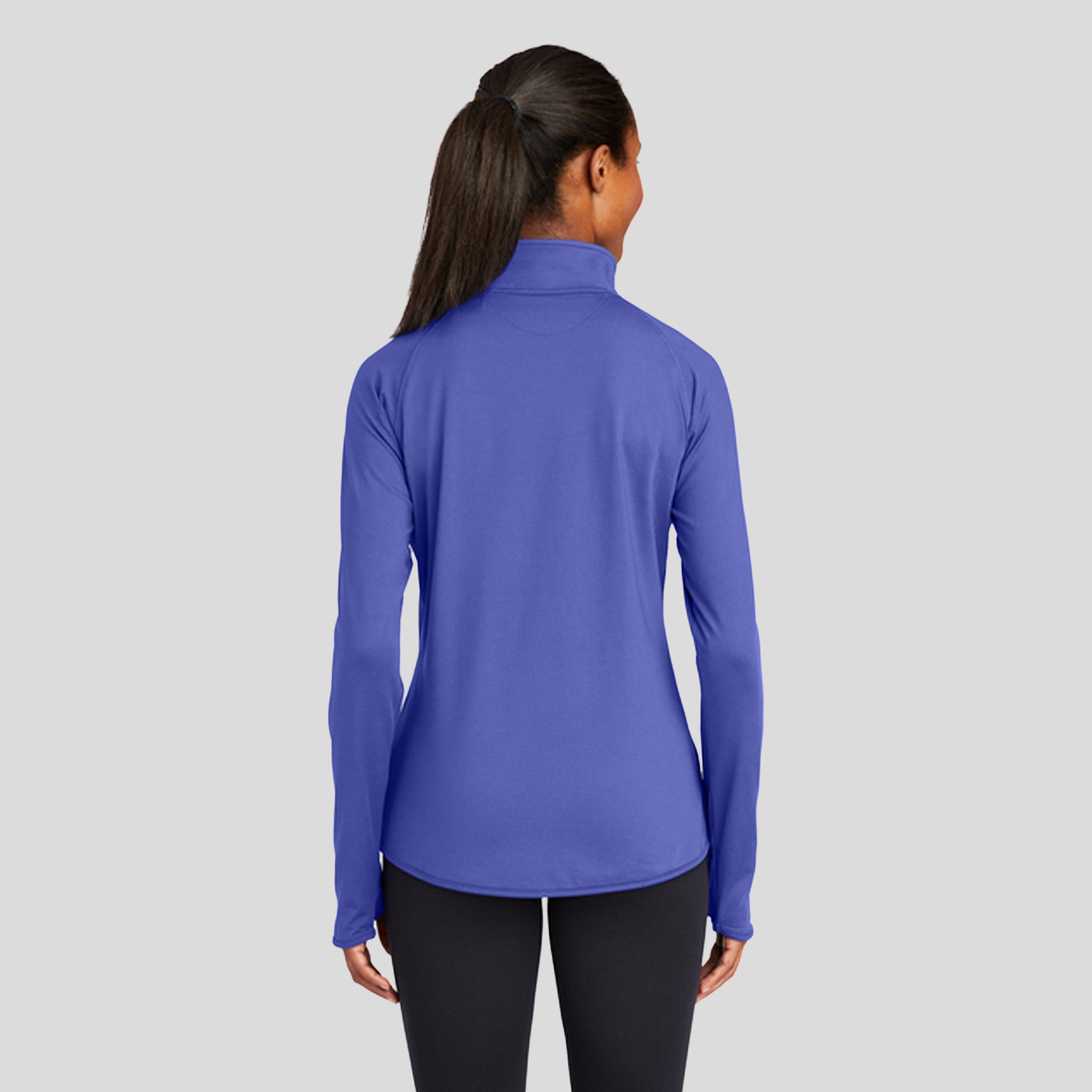 Women's Sport-Wickยฎ Stretch 1/4-Zip Pullover | Iris Purple