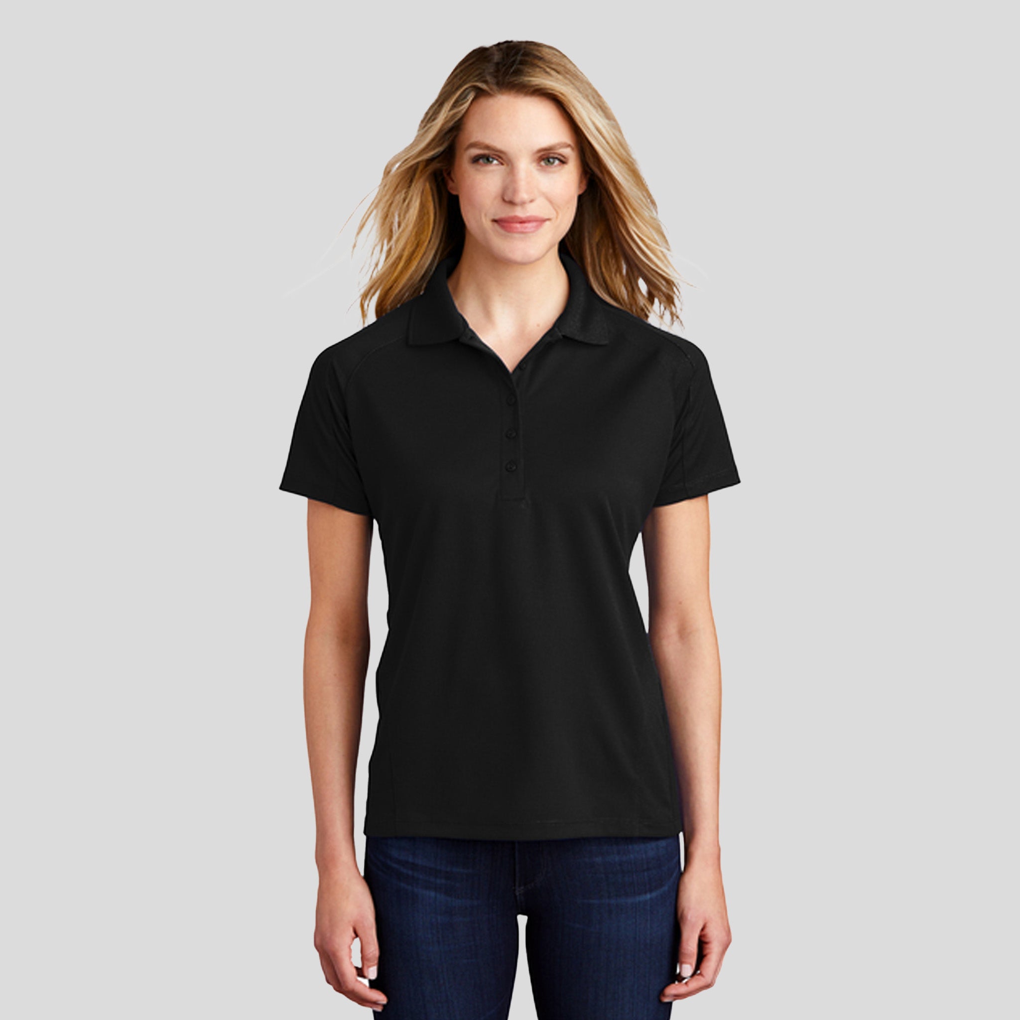 Women's Dri-Meshยฎ Pro Polo | Black