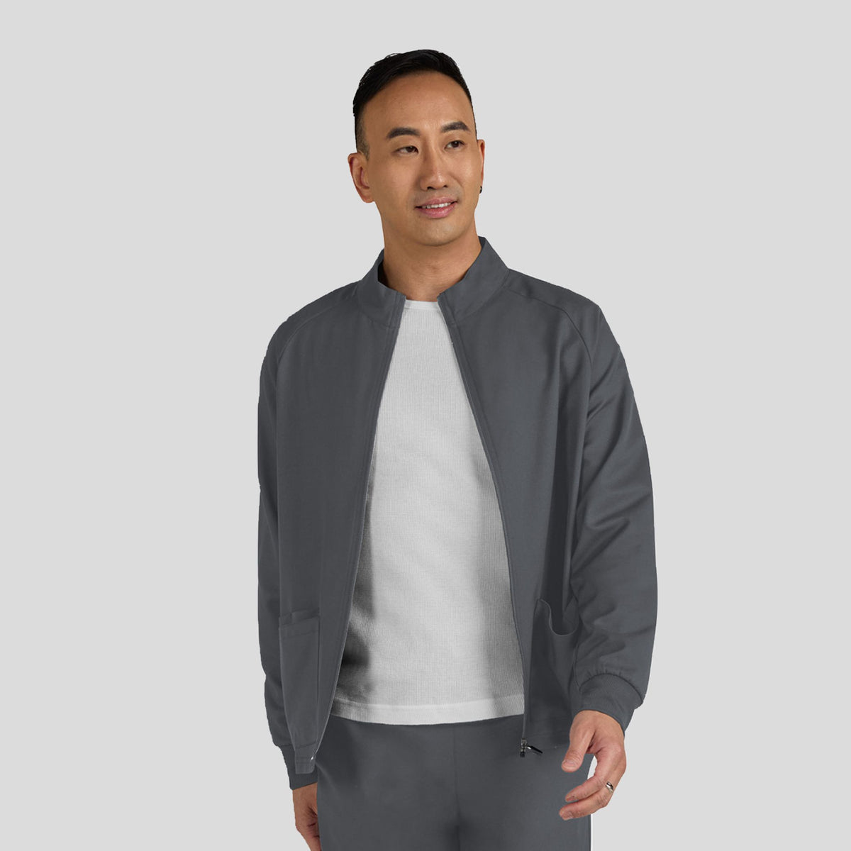 Alpha Mens Jacket | Pewter