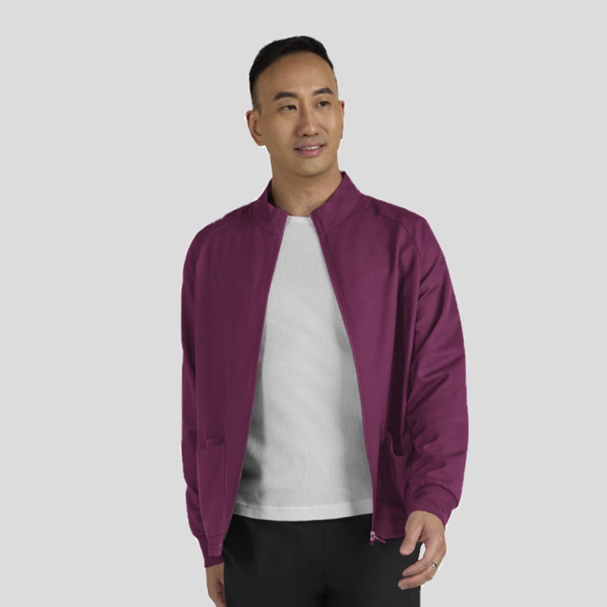 Alpha Mens Jacket | Wine