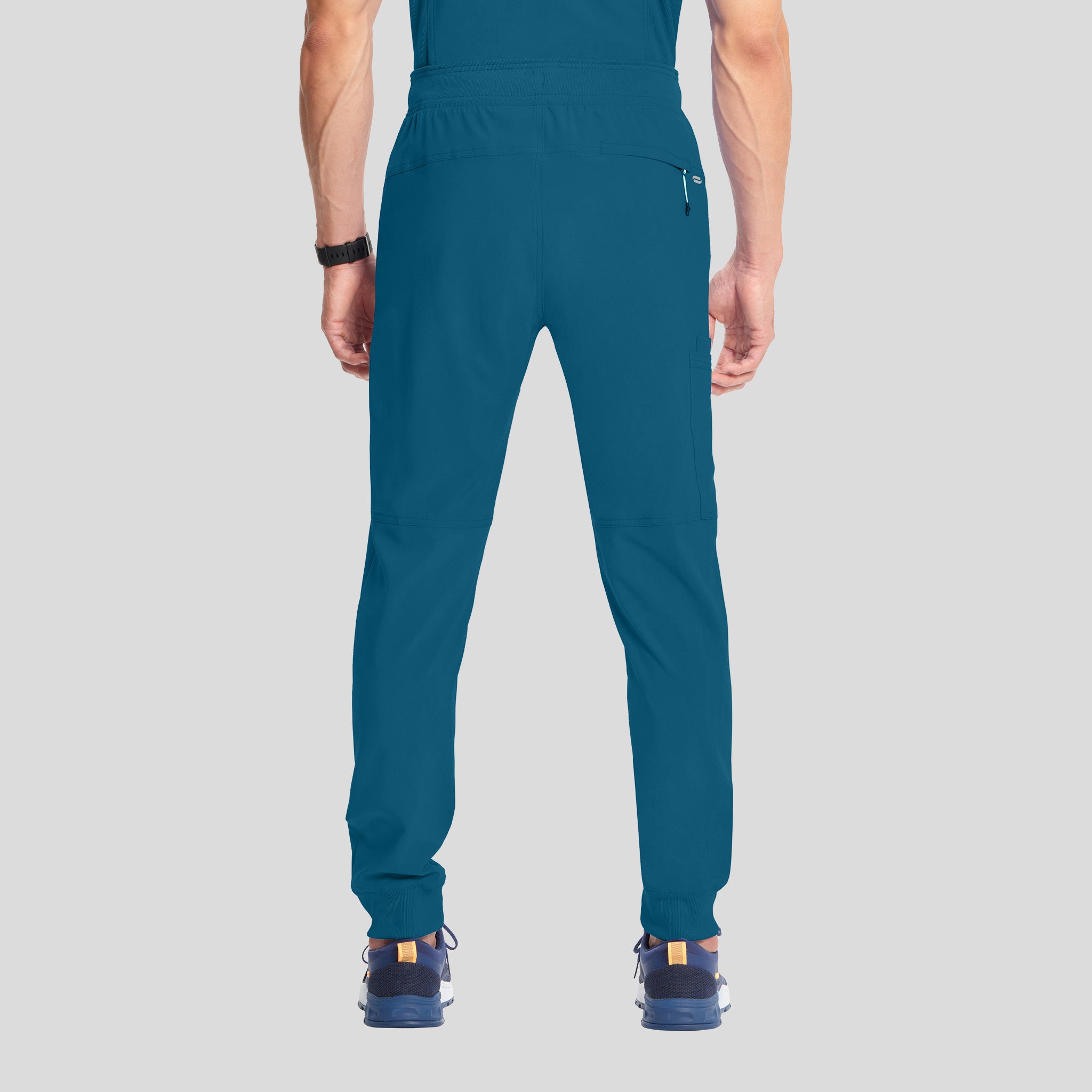 Infinity Men's Drawstring Jogger Scrub Pant | Caribbean