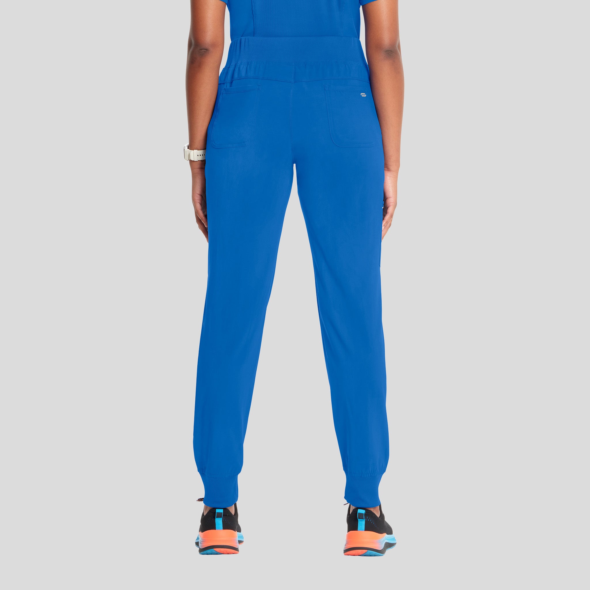 Infinity Elastic Waistband Jogger Scrub Pant | Royal