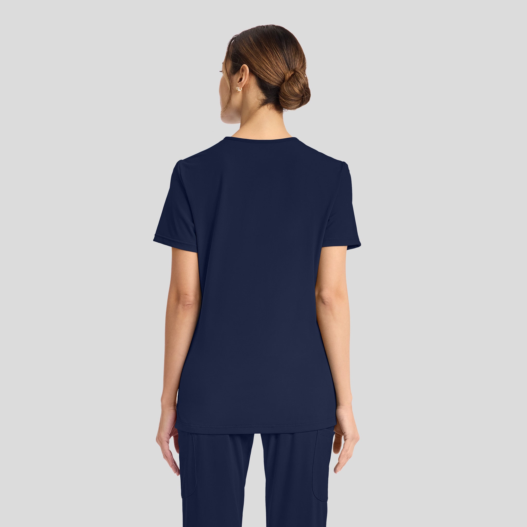 Achieve 2-Pocket Scrub Top | Navy