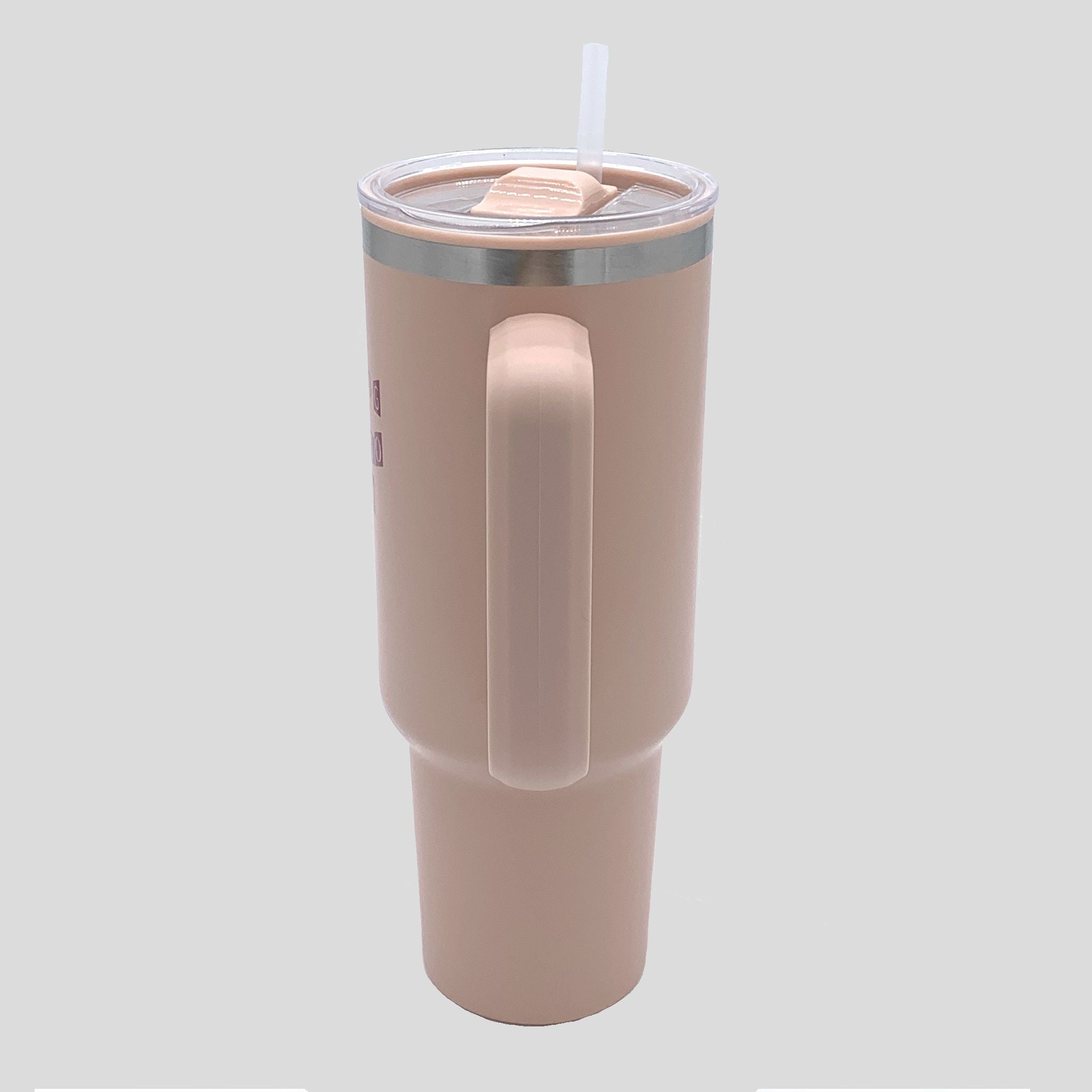 Clock Out Travel Mug | Fetching Pink