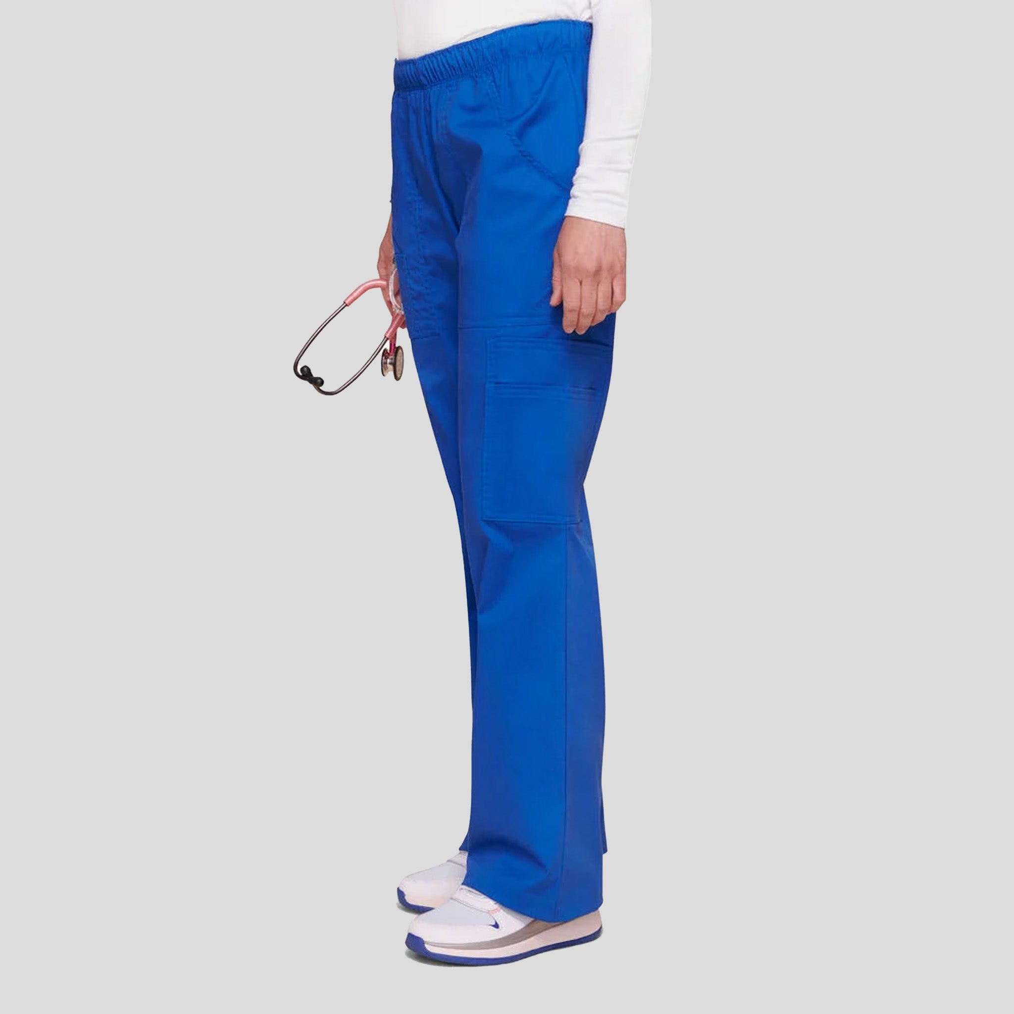 Elastic Waist Scrub Pant | Royal