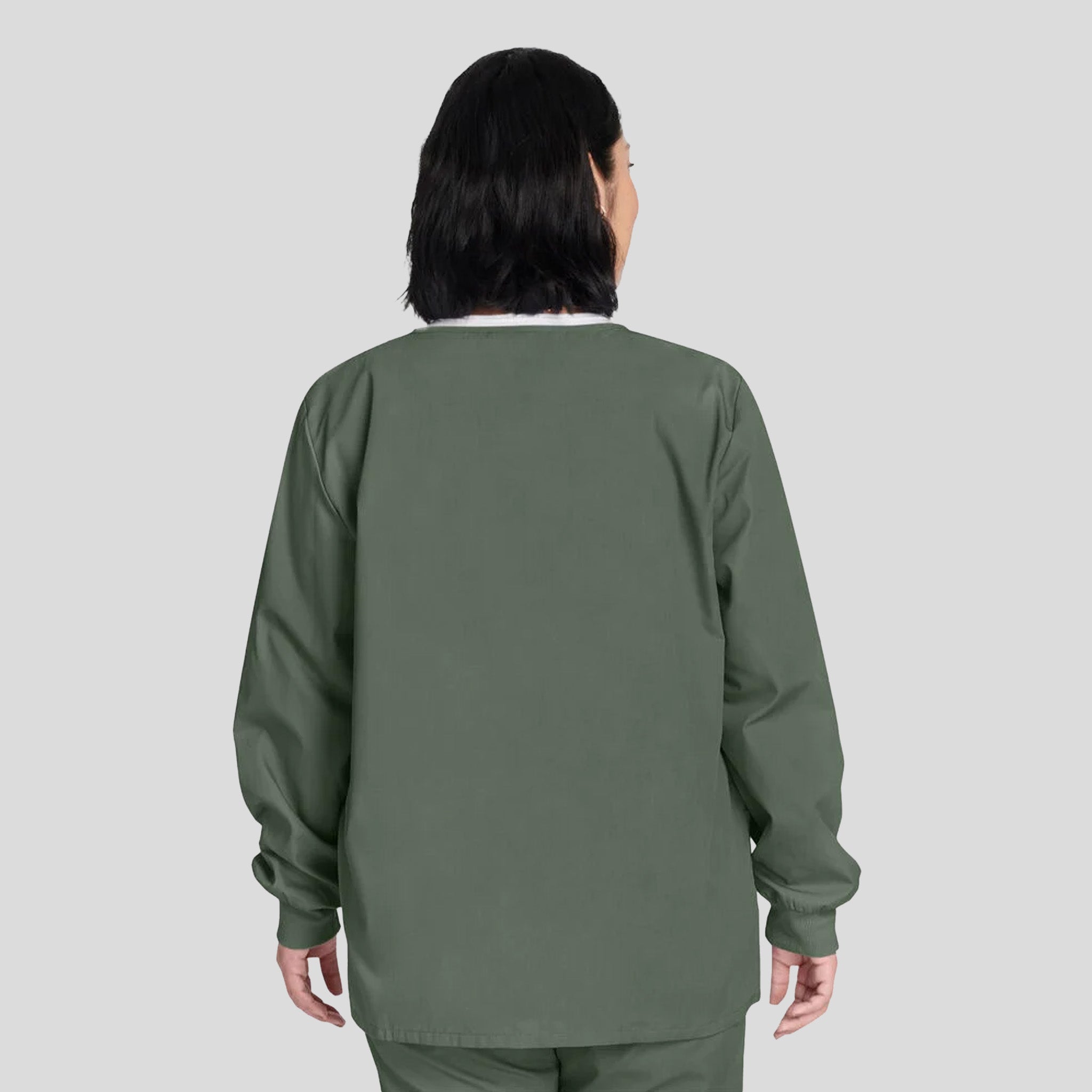 Women's Snap Front Jacket | Olive