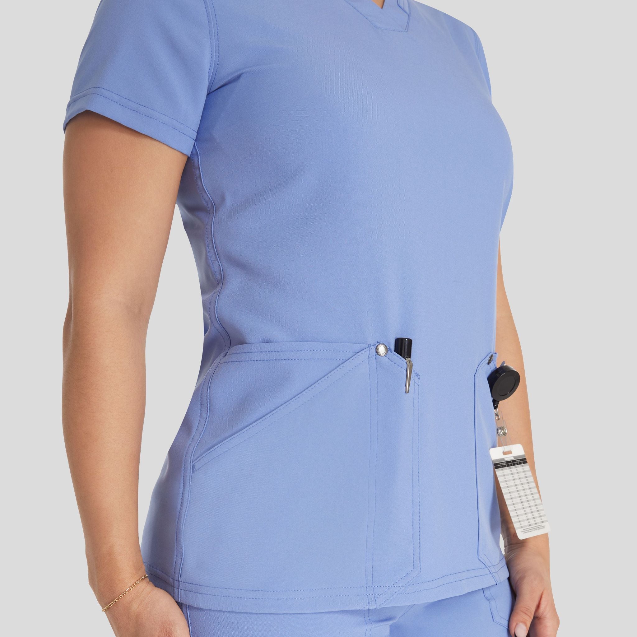 Women's V-Neck Scrub Top | Ciel